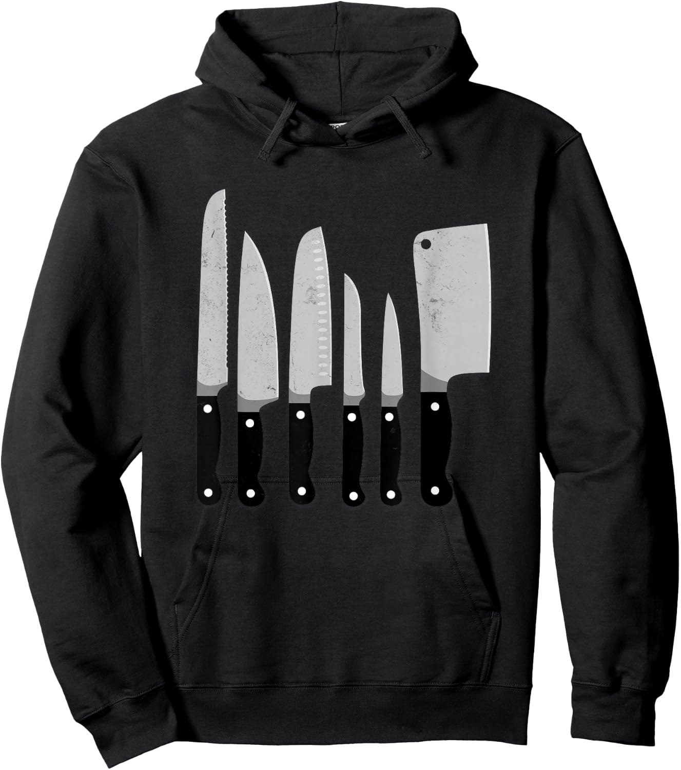 Knife kit kitchen tools gadget shirt Hoodie - Hoodie | Black