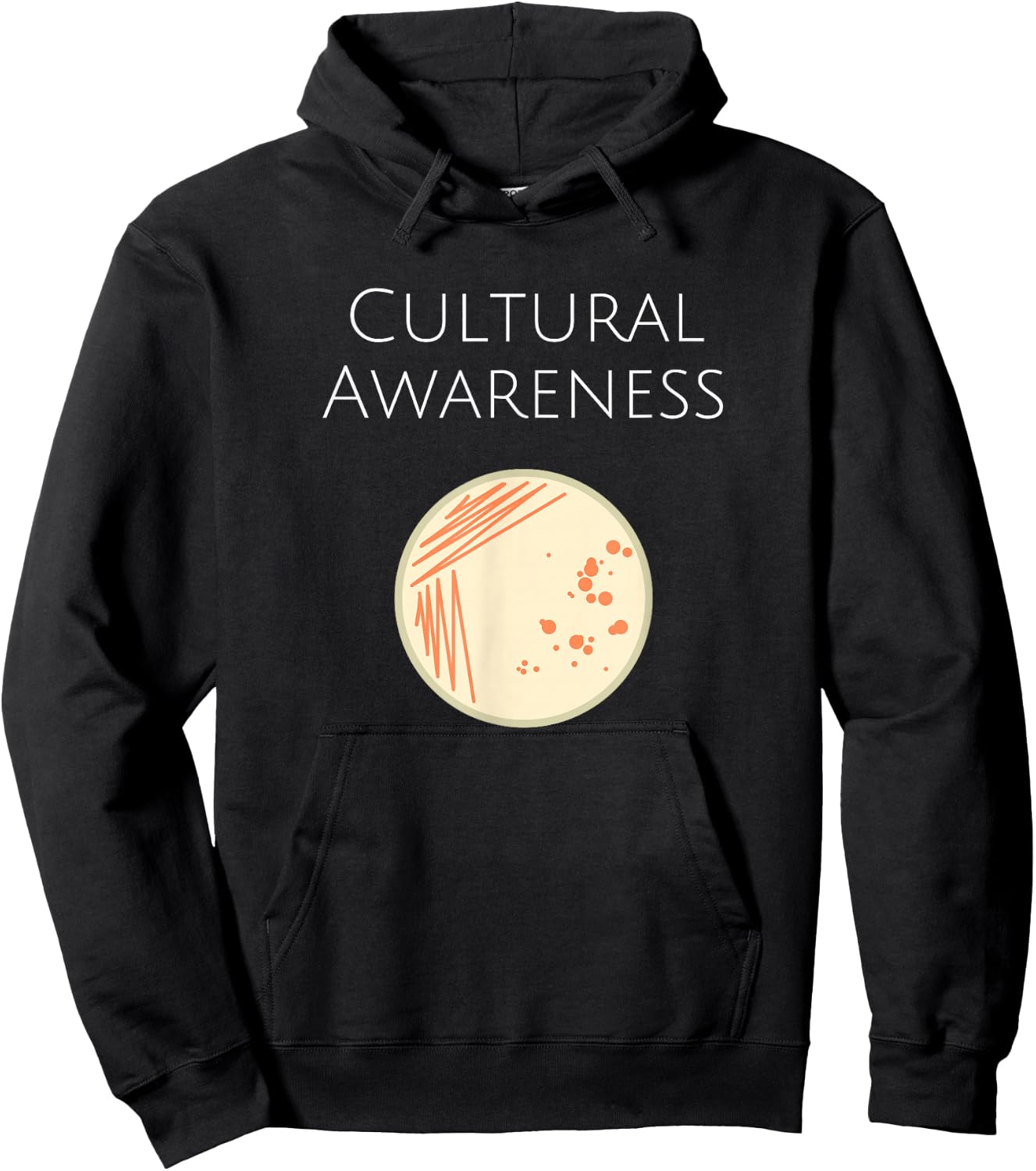 Microbiology Cultural Awareness Bacteria Lab Hoodie - Hoodie | Black