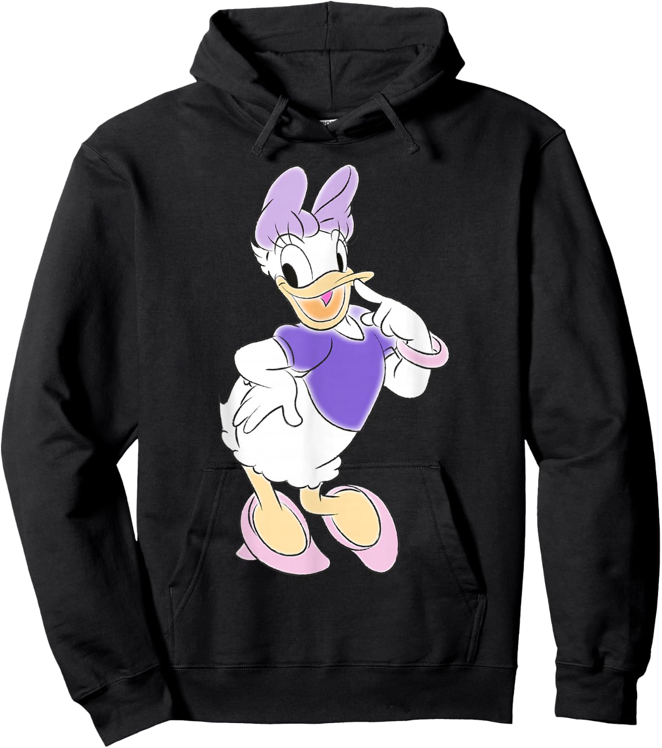 Disney - Minnie Mouse Unicorn Daisy Duck Hoodie - Hoodie | Black