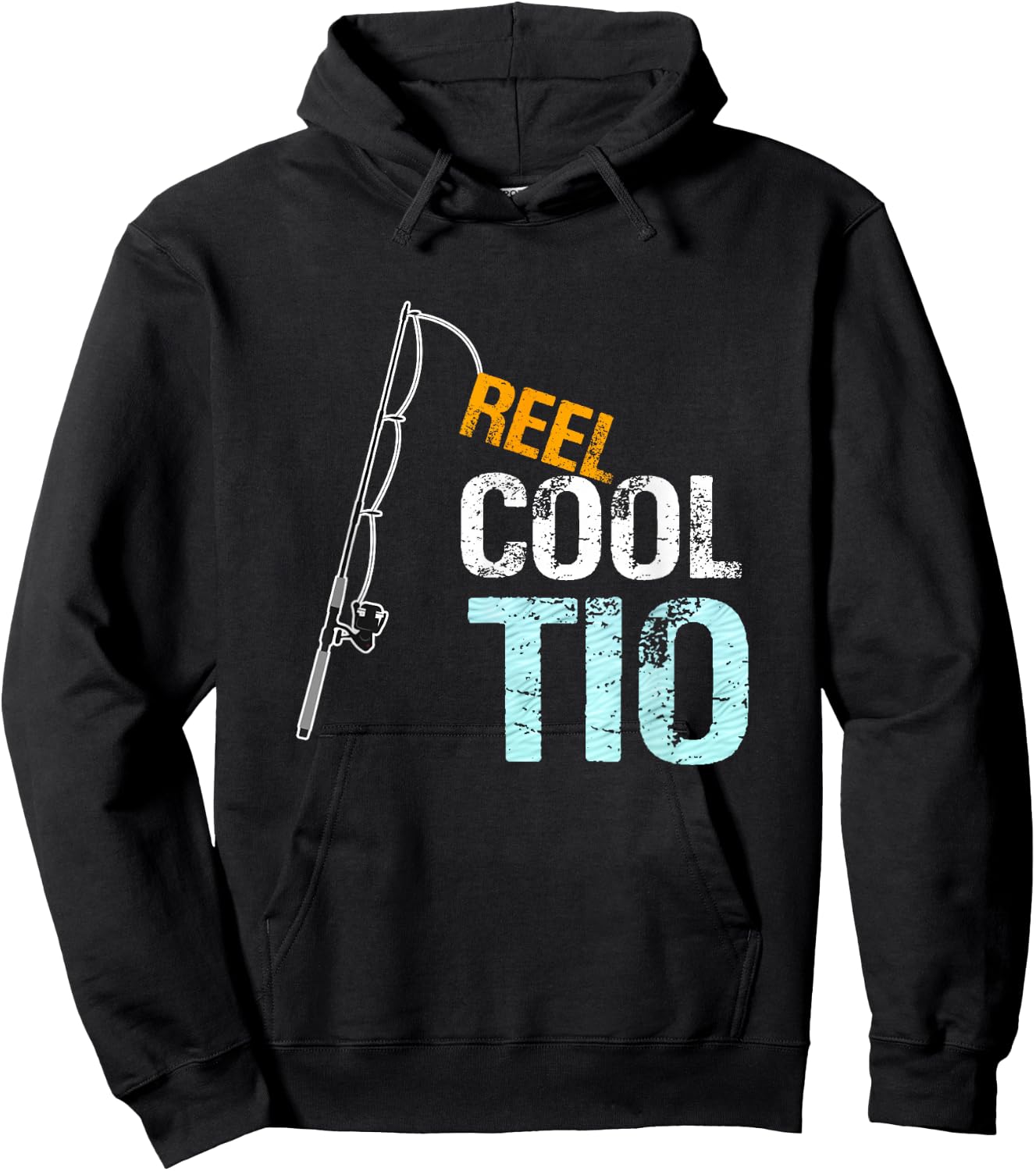 Reel Cool Tio Spanish Mexican Uncle Gift from Niece Nephew Hoodie - Hoodie | Black