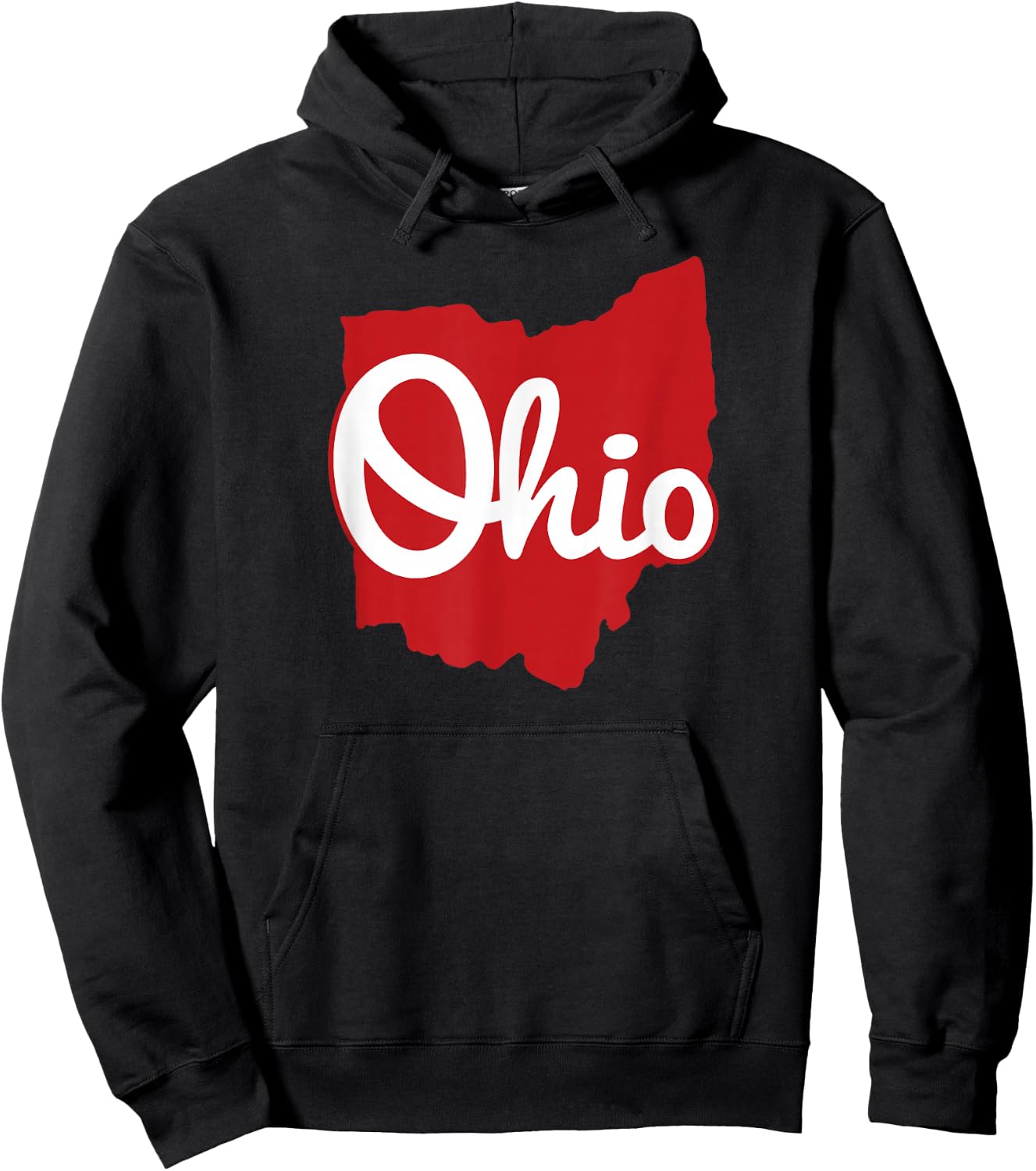I Love My Ohio Home Script Ohio Hoodie - Hoodie | Black