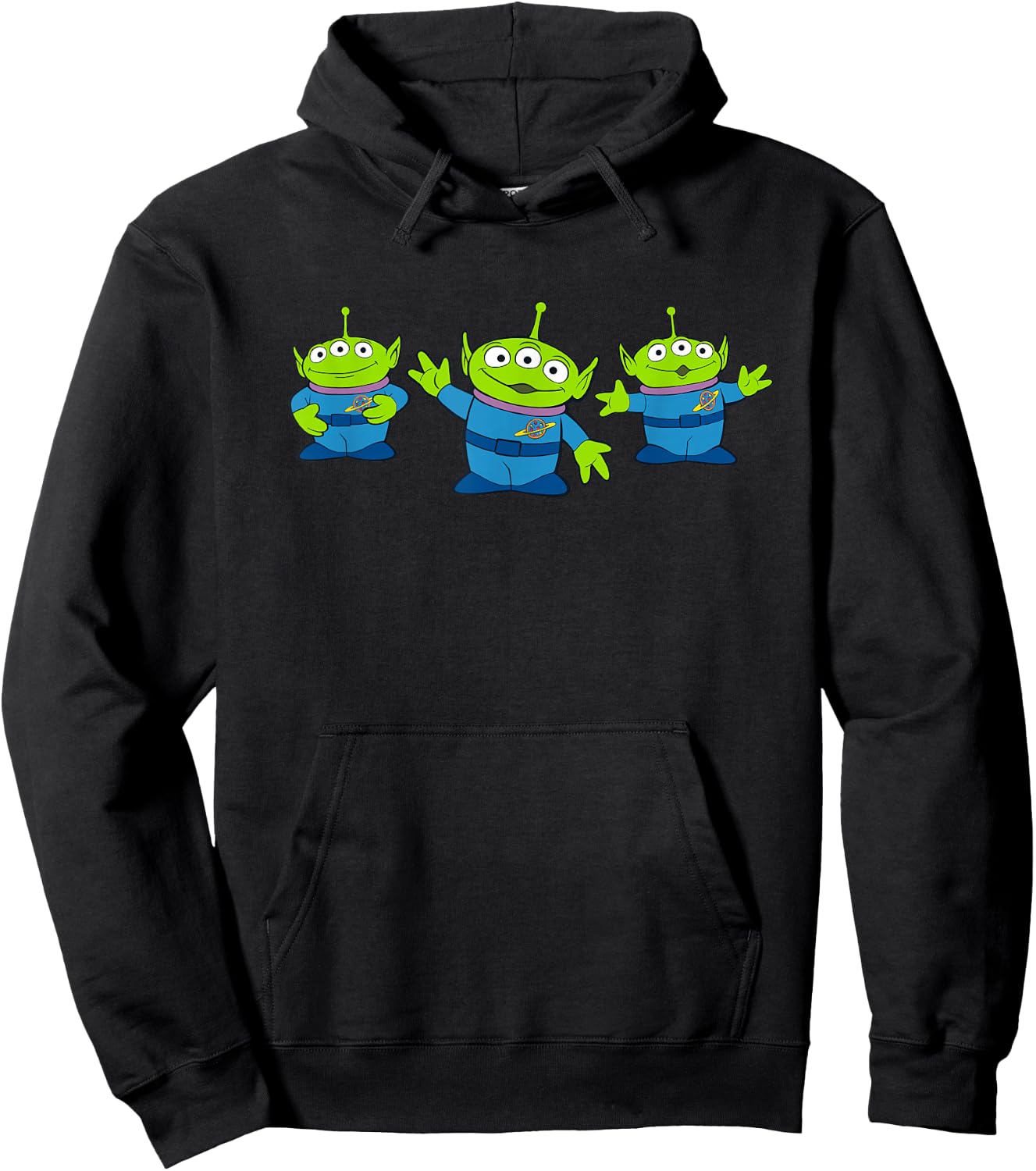 Disney Pixar Toy Story 4 Little Green Men Aliens Hoodie - Hoodie | Black