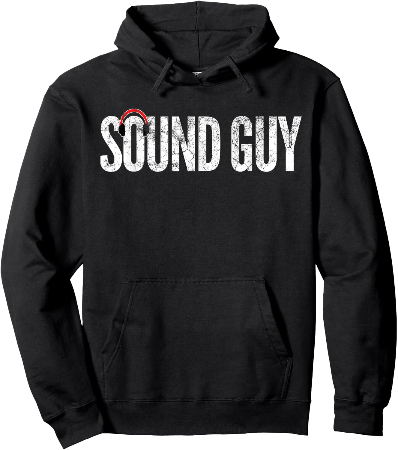 SOUND GUY Audio Engineer Shirt Music Father's Day Gift Hoodie - Hoodie | Black