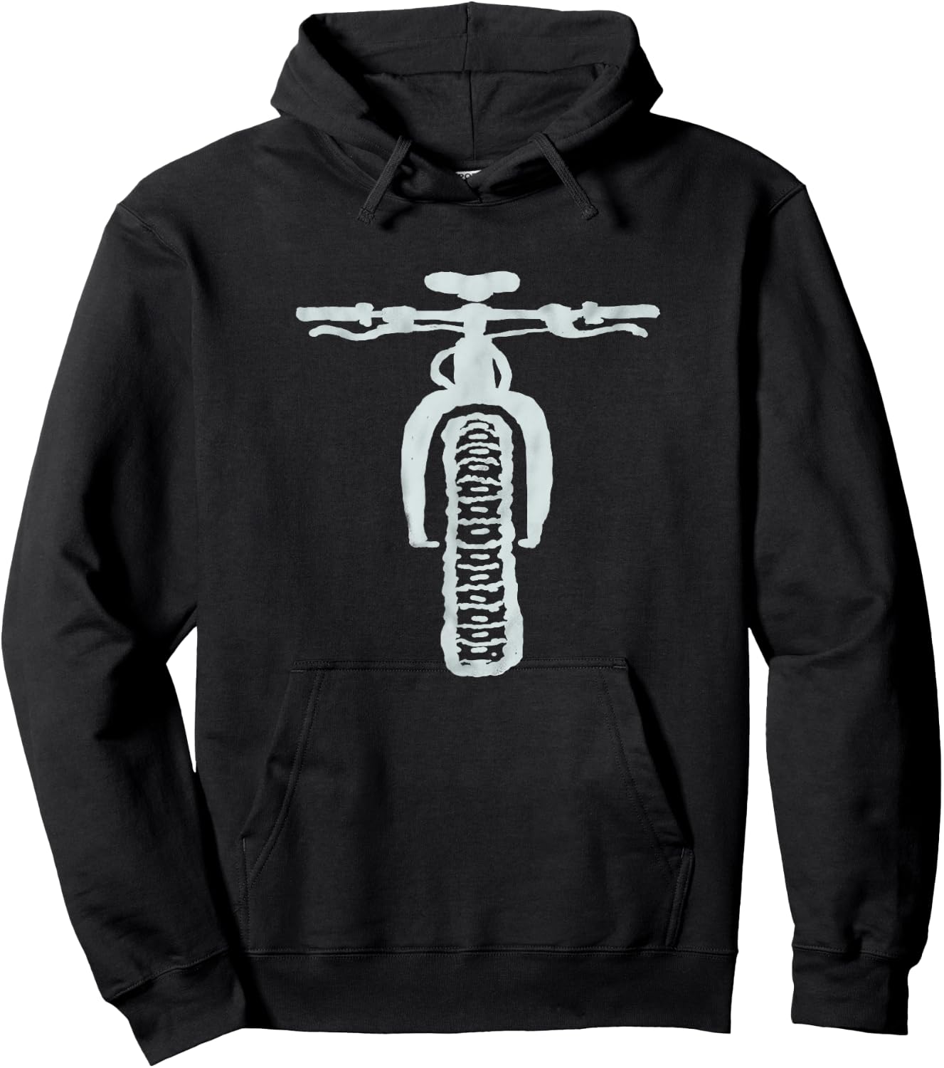 Fat Bike Mountain Bike Hoodie - Hoodie | Black