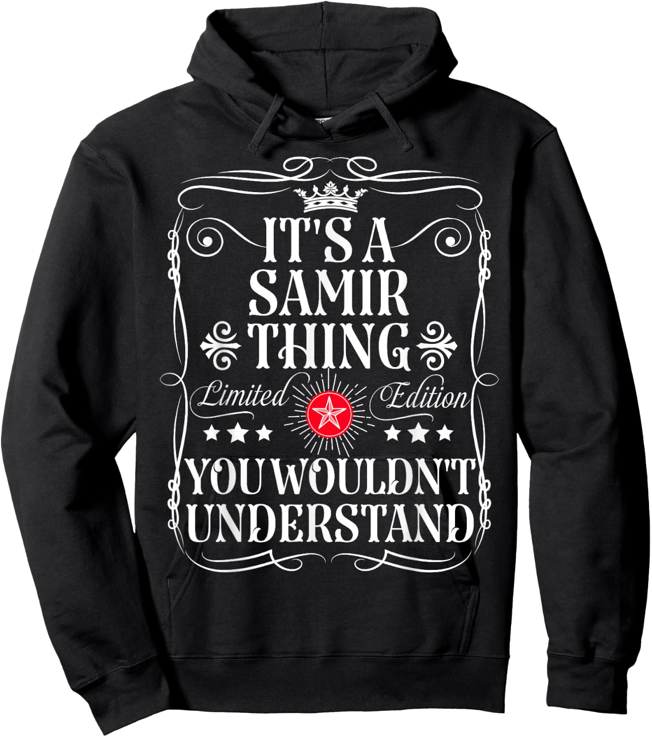 Samir Name Its A Samir Thing You Wouldn't Understand Hoodie - Hoodie | Black