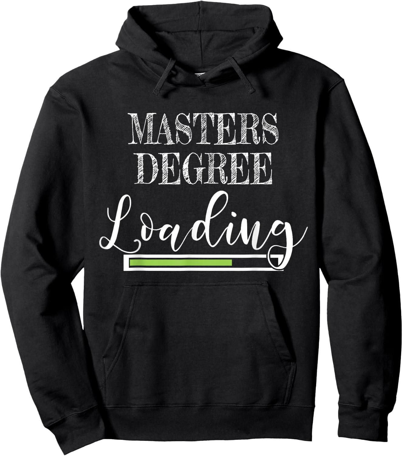 Masters Degree Loading Masters Student Hoodie - Hoodie | Black