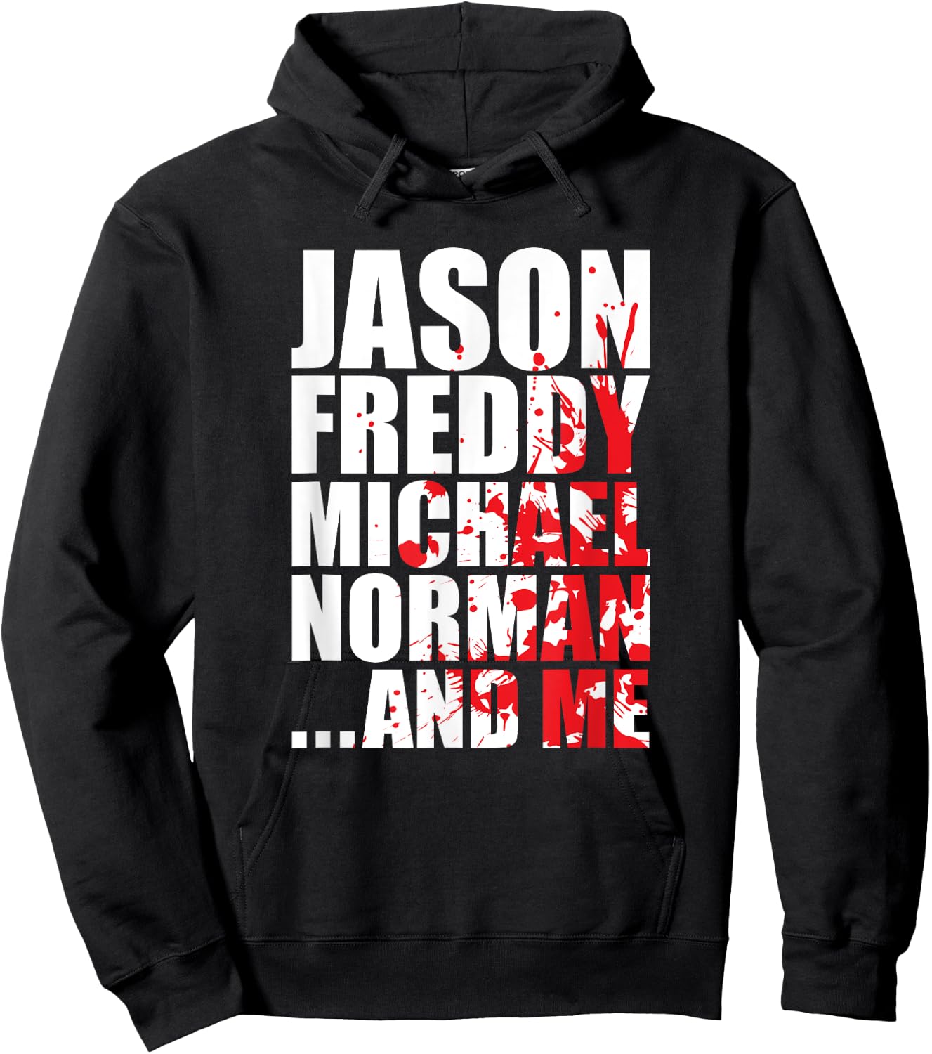 Bloody Halloween Famous Serial Slasher Killer T Shirt Hoodie - Hoodie | Black