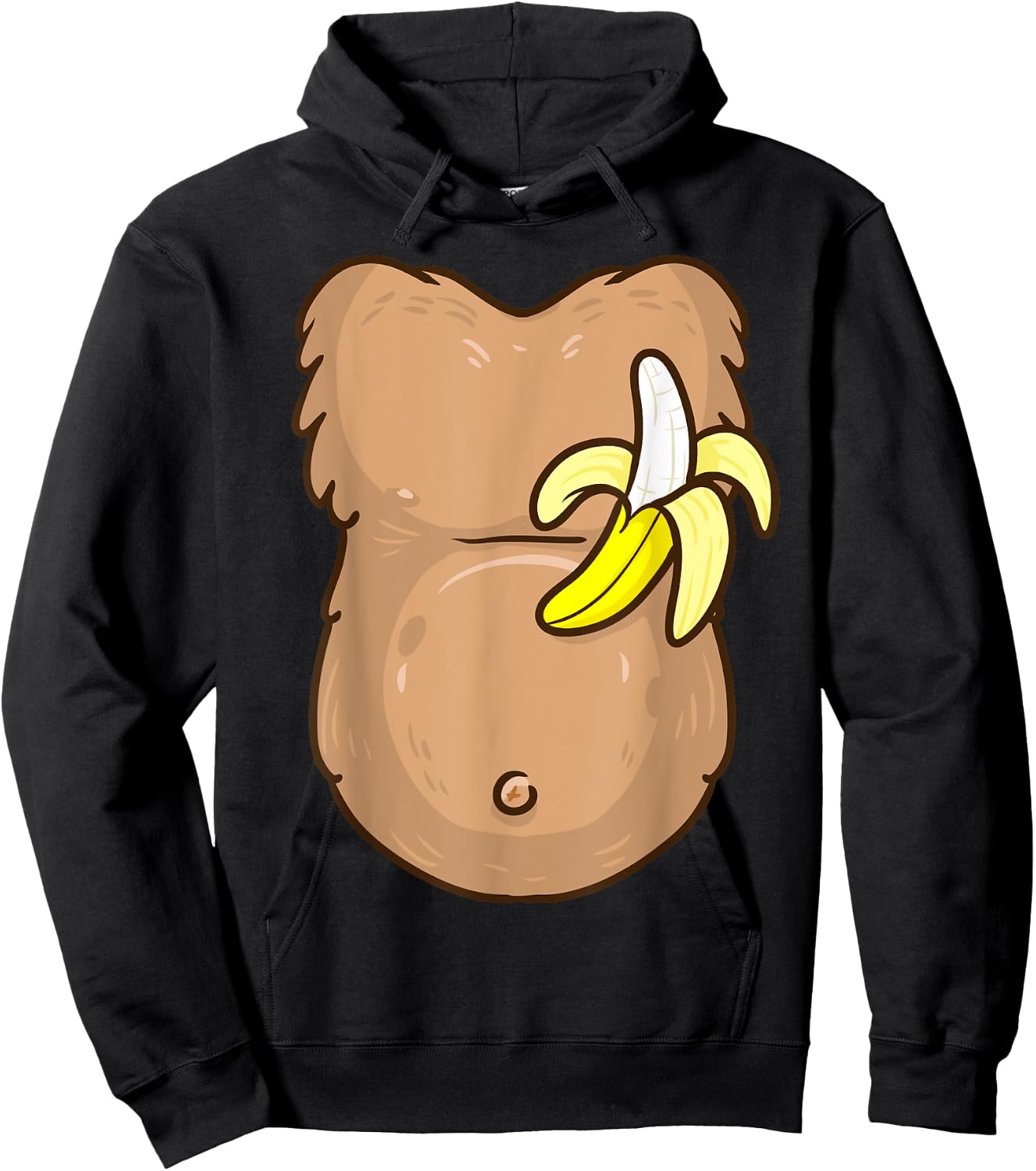 Monkey Costume for Kids MONKEY Halloween Costume Hoodie - Hoodie | Black