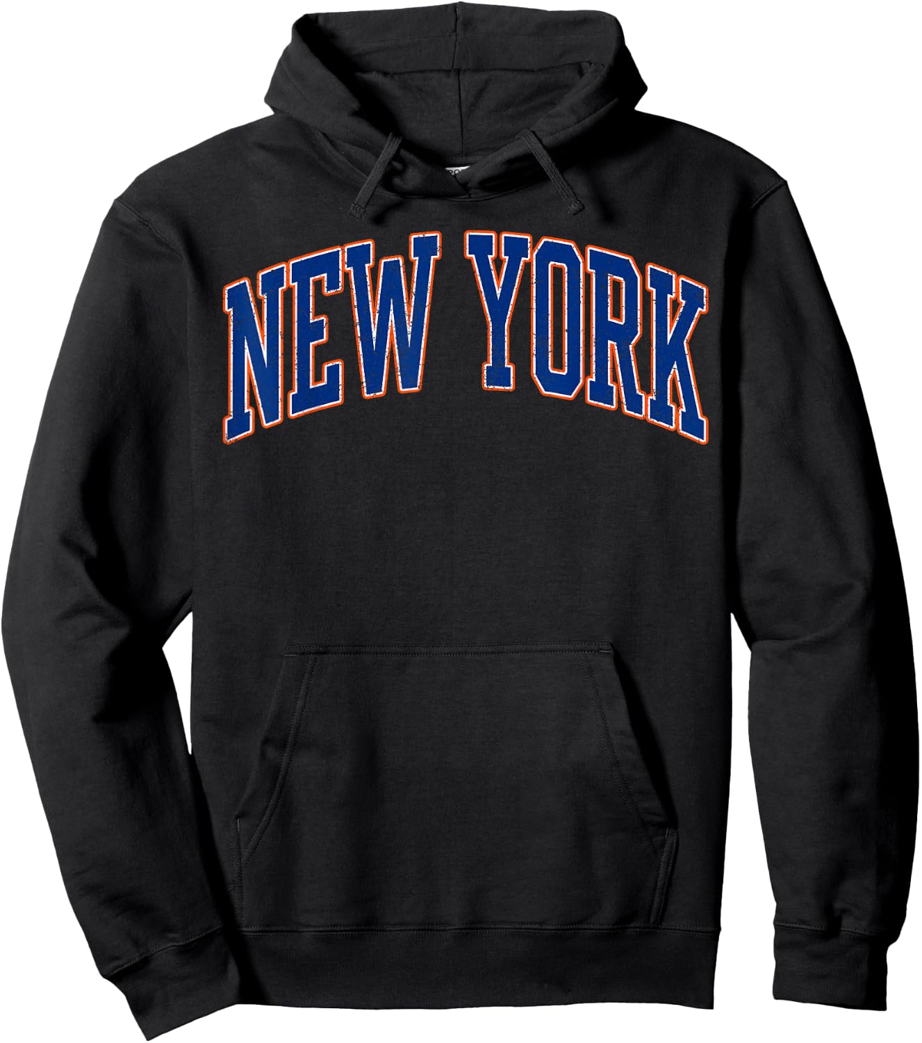 New York - Throwback Design Print - Classic Hoodie - Hoodie | Black