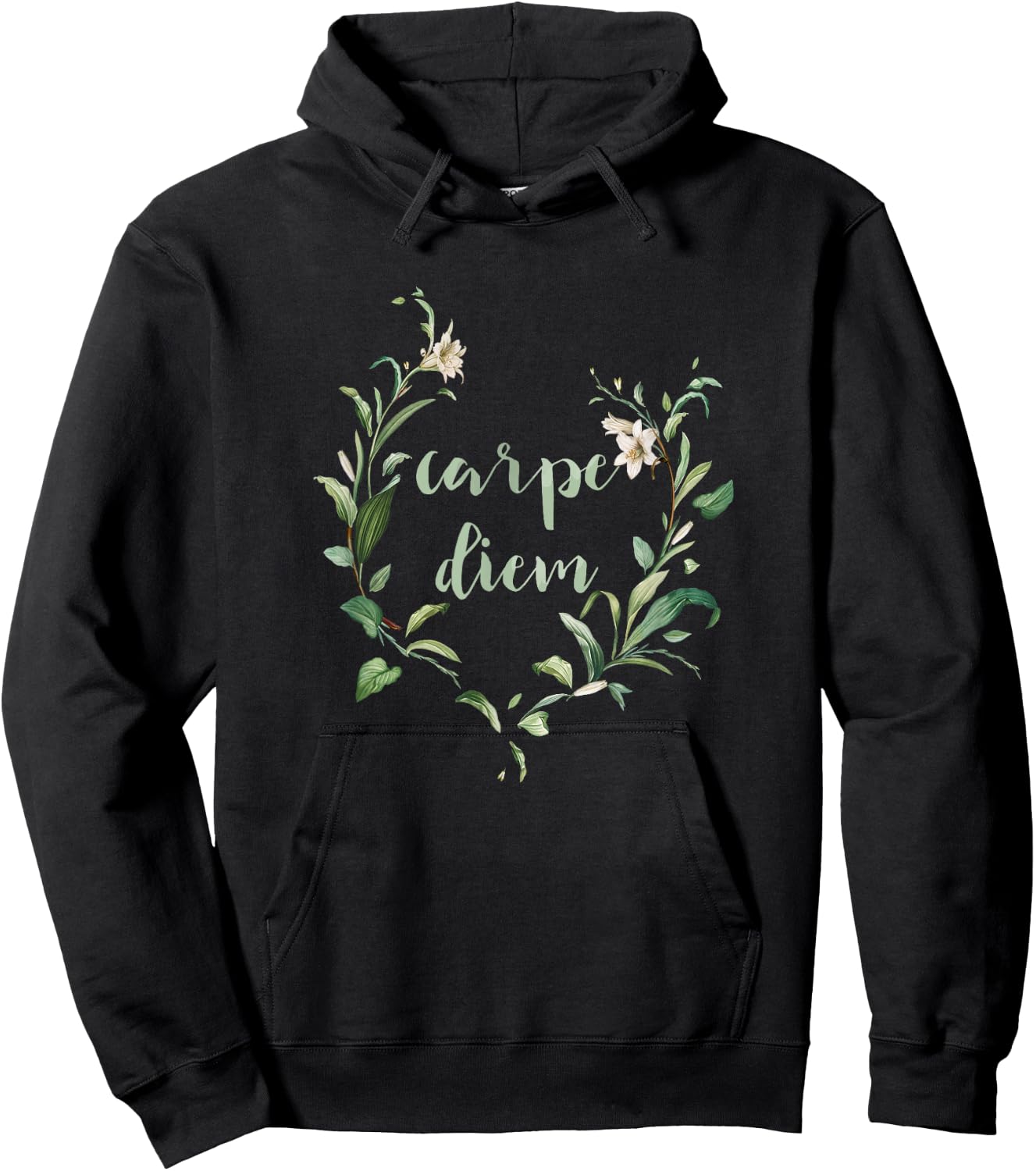 Carpe Diem Shirt Gift Hoodie - Hoodie | Black