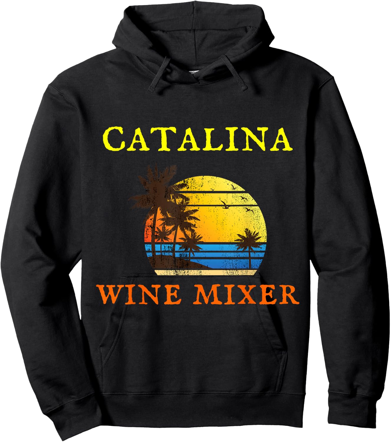 The Catalina Wine Mixer Hoodie - Hoodie | Black