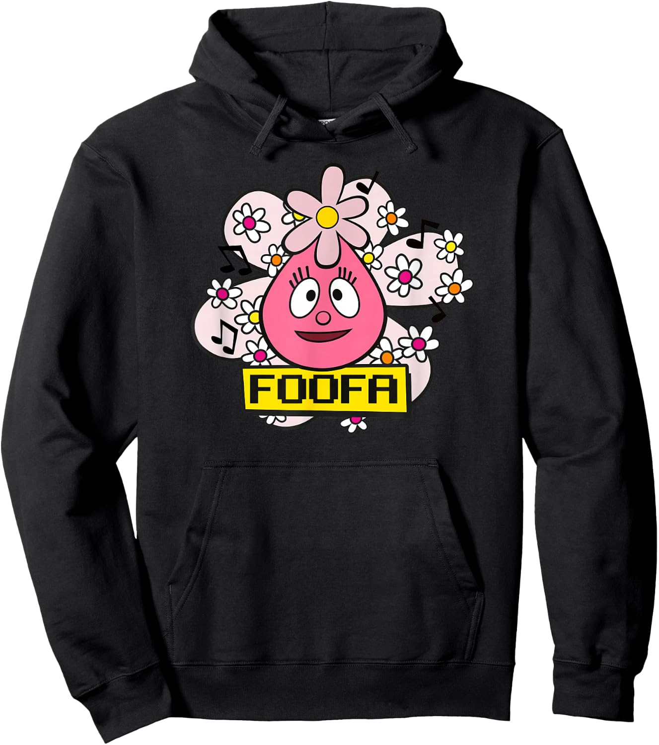 Yo Gabba Gabba - Classic Foofa 02 Hoodie - Hoodie | Black