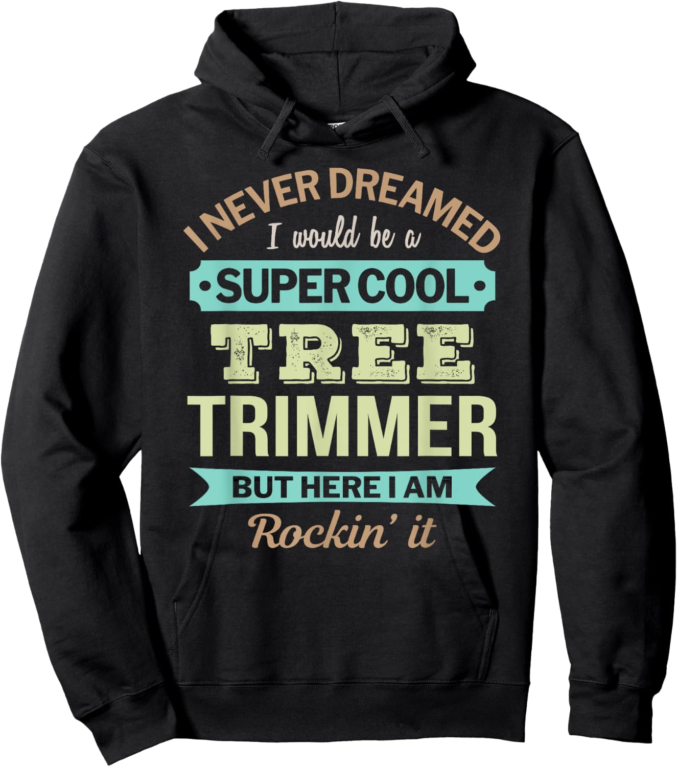 Tree Trimmer Gift Funny Appreciation Hoodie - Hoodie | Black