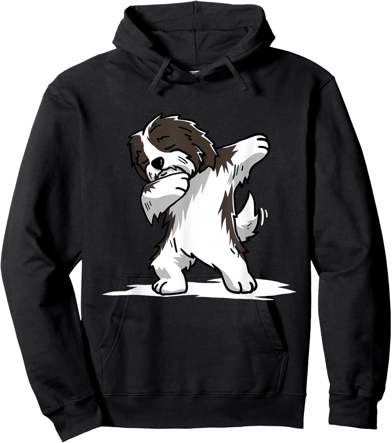 Cute Dabbing Havanese Dog Funny Dab Dance Gift Shirt Women Girls Kids Hoodie - Hoodie | Black