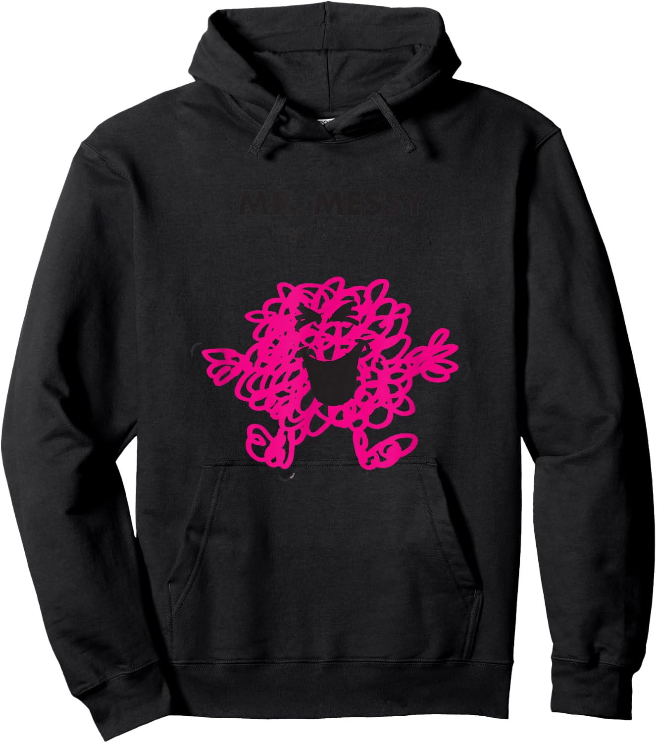 Mr. Men Mr. Messy Hoodie - Hoodie | Black