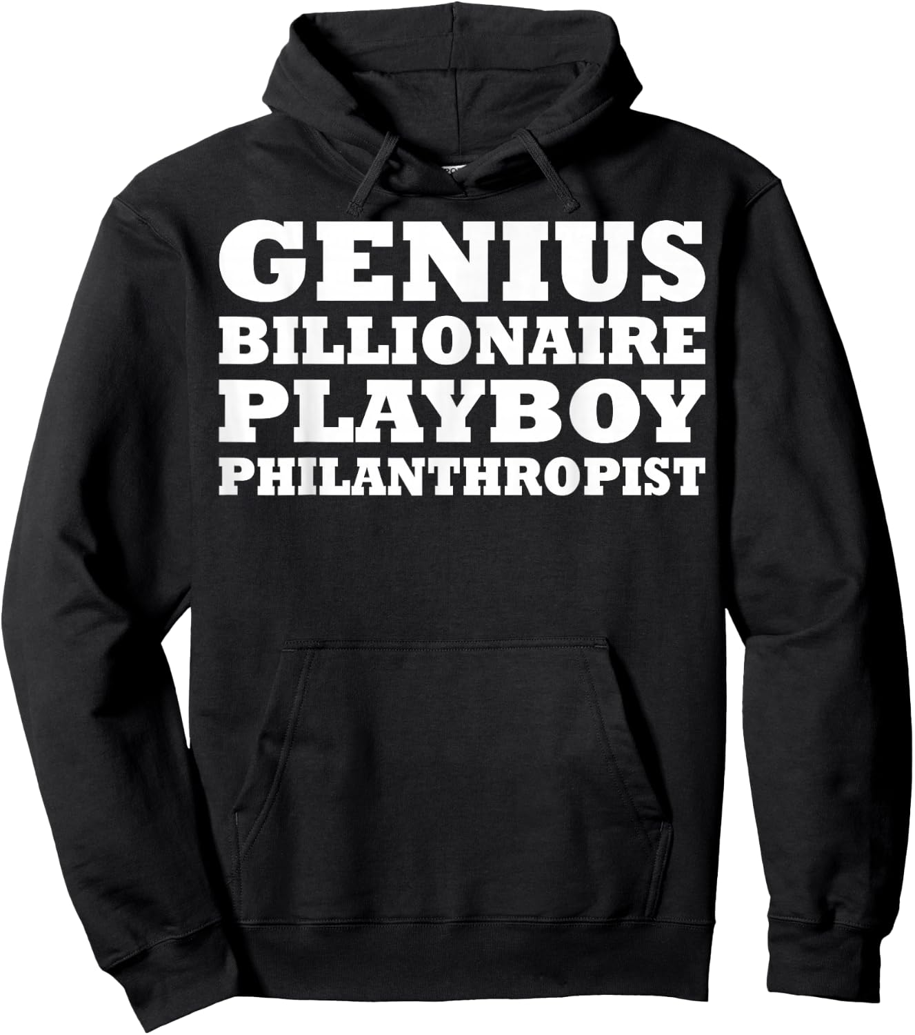 Genius Billionaire Playboy Philanthropist Hoodie - Hoodie | Black