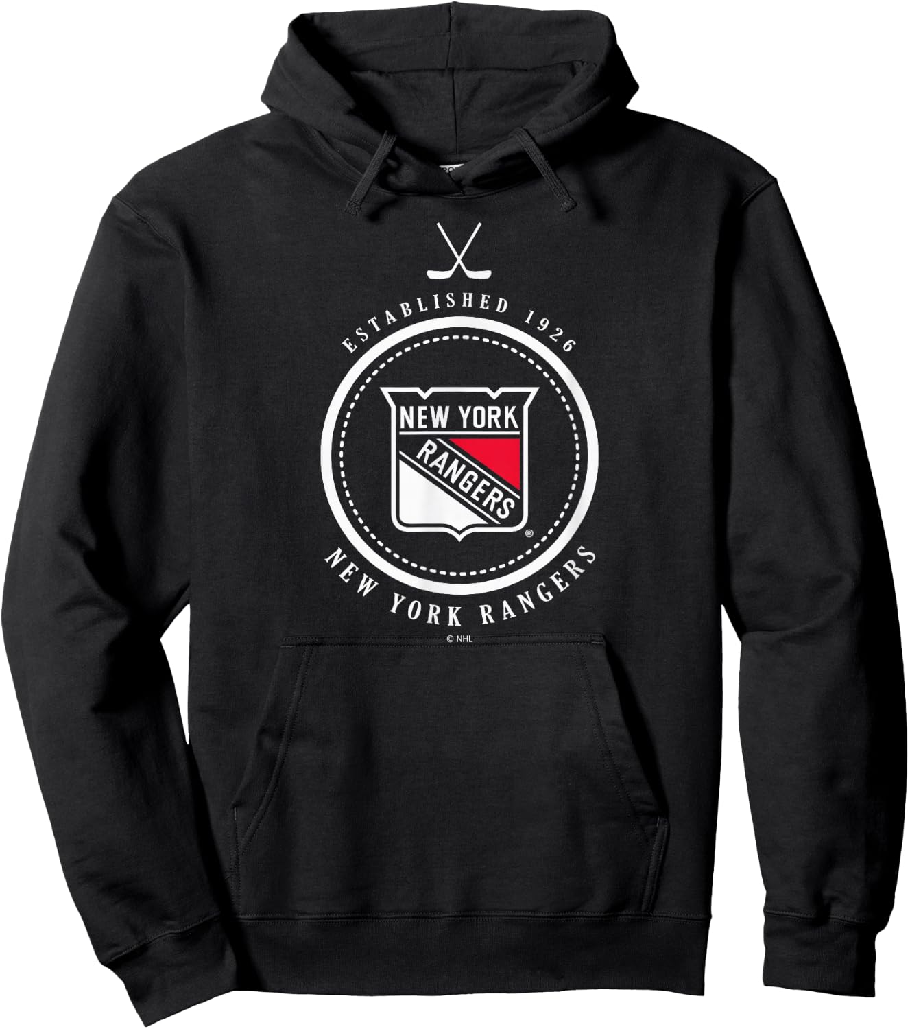 New York Rangers Est 1926 Blue Officially Licensed Hoodie - Hoodie | Black