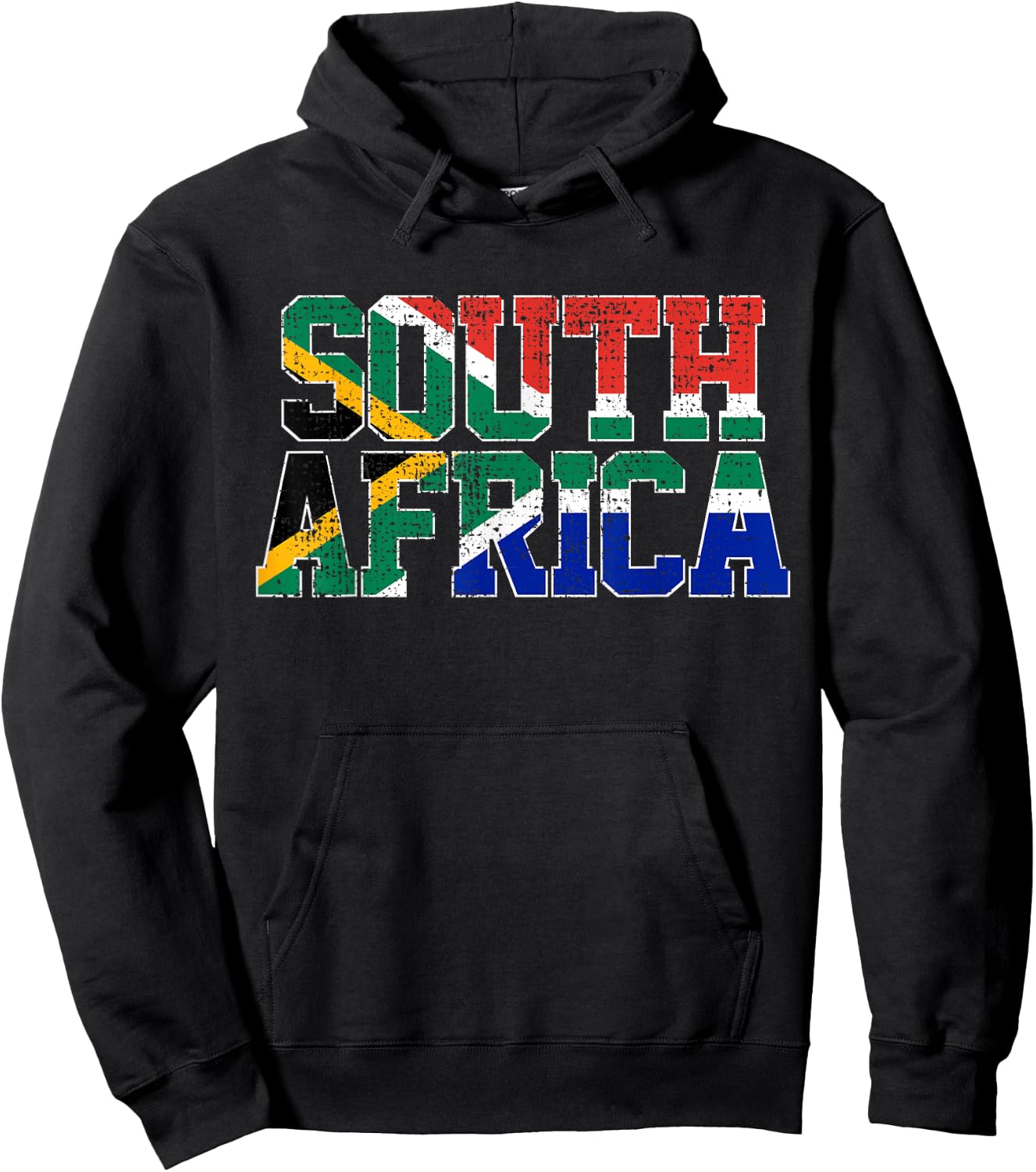 South Africa National Flag African Gift Hoodie - Hoodie | Black