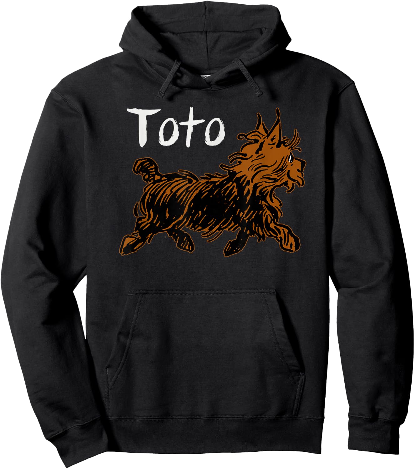 Vintage Oz Toto the Dog Shirt Art -Toto Wizard of Oz Toto Hoodie - Hoodie | Black