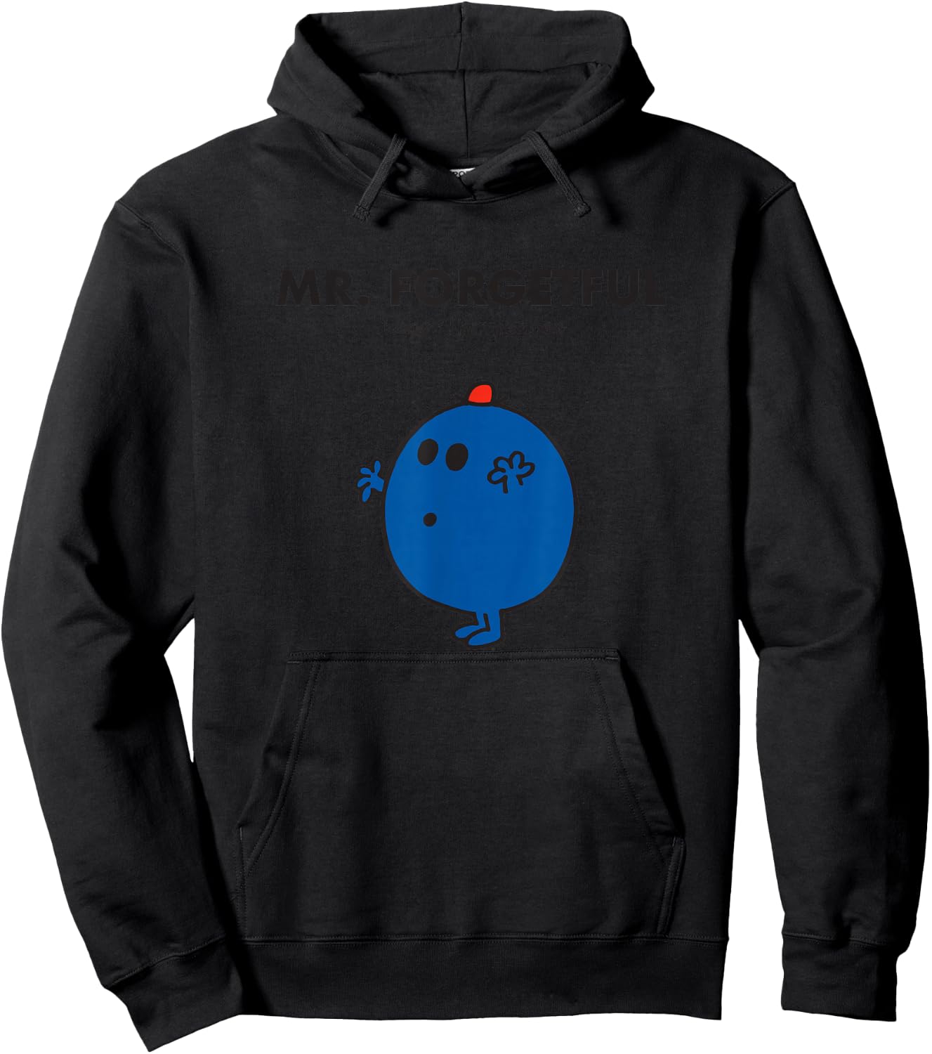 Mr. Men Mr. Forgetful Hoodie - Hoodie | Black