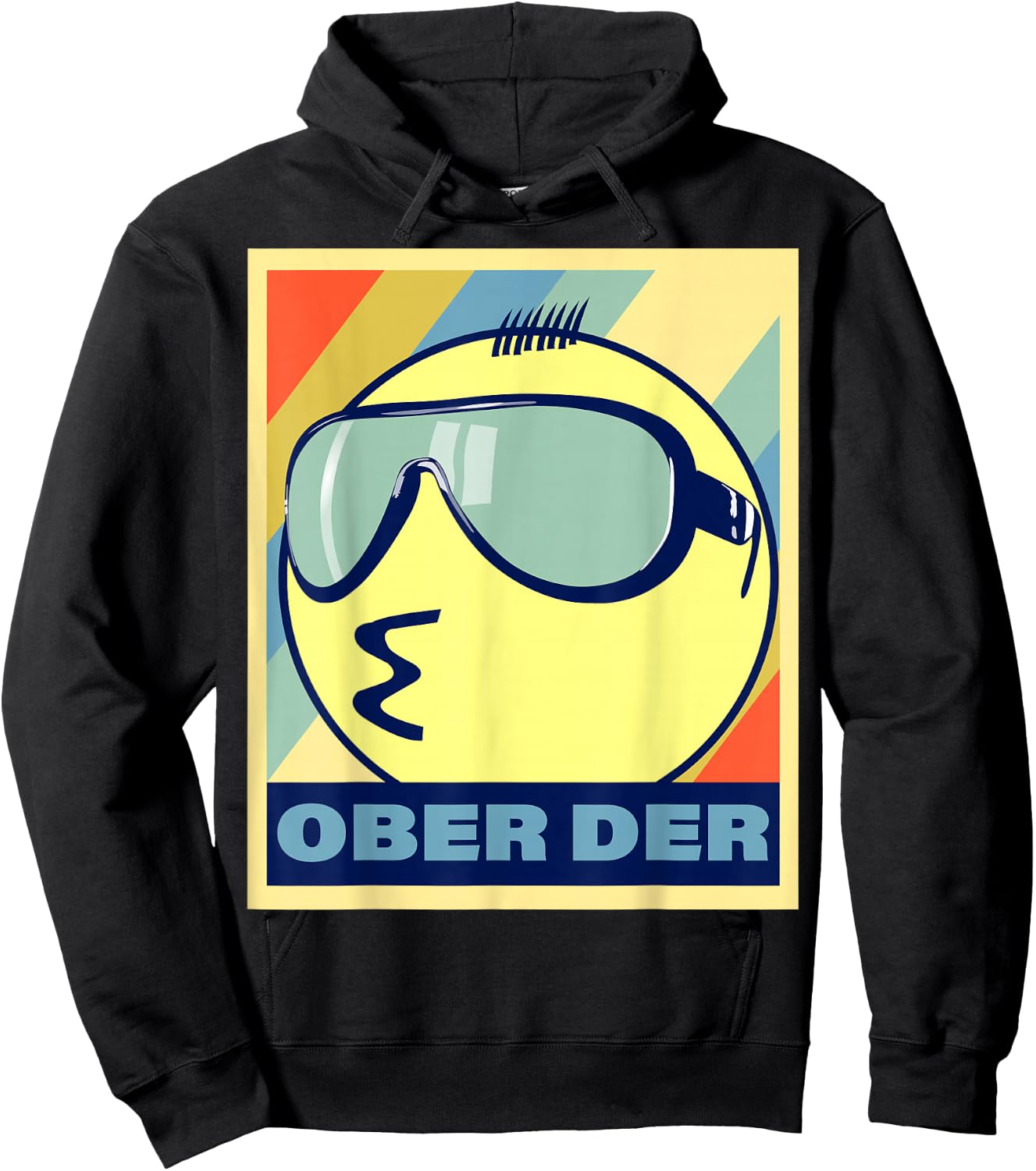 Filipino Emoticon Ober Der Philippine Lips Pointing Hoodie - Hoodie | Black