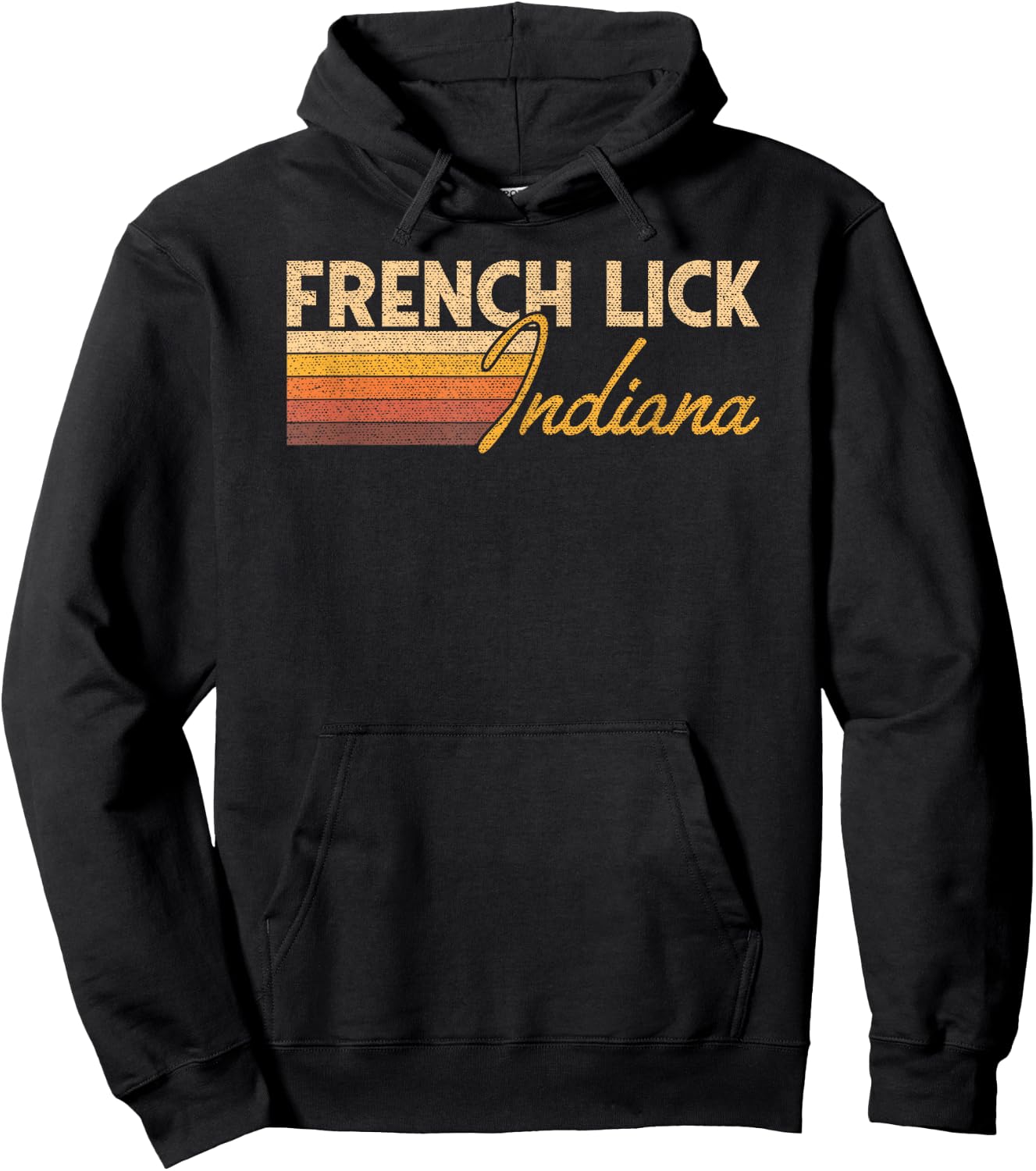 French Lick Indiana Hoodie - Hoodie | Black