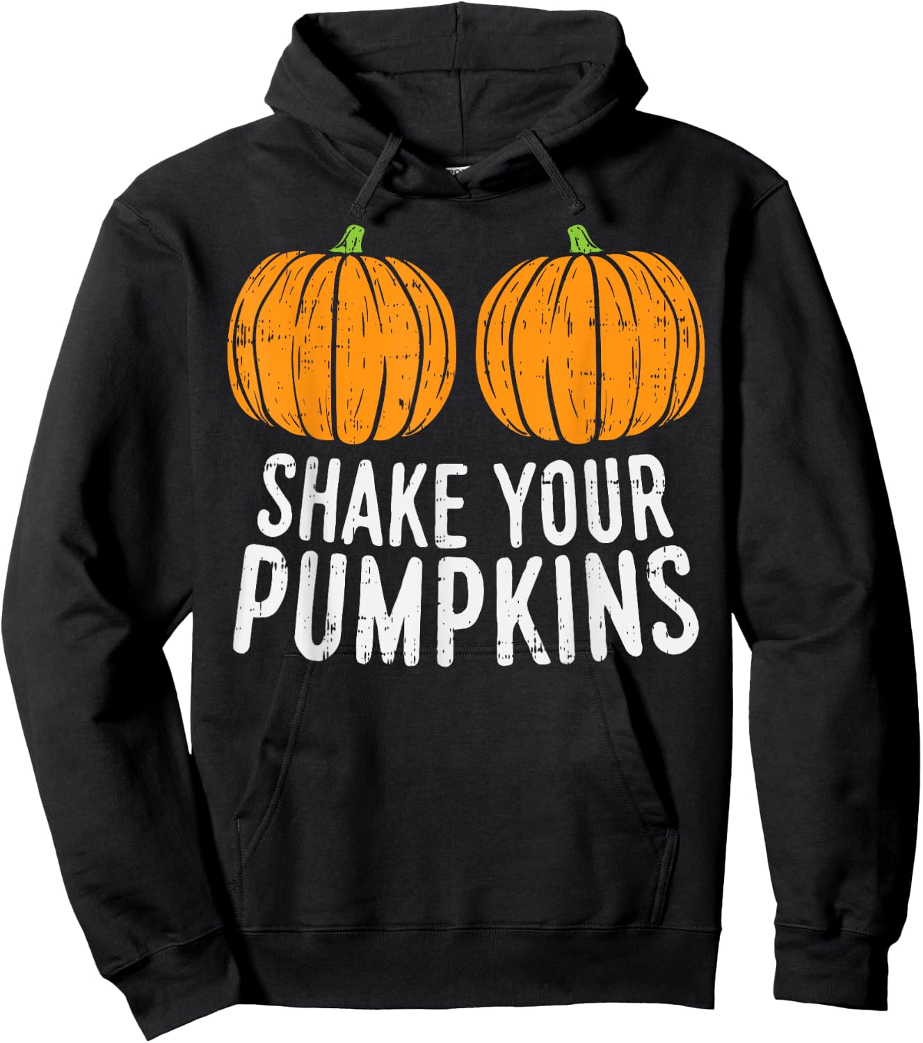 Shake Your Pumpkins Matching Couple Halloween Costume Girls Hoodie - Hoodie | Black