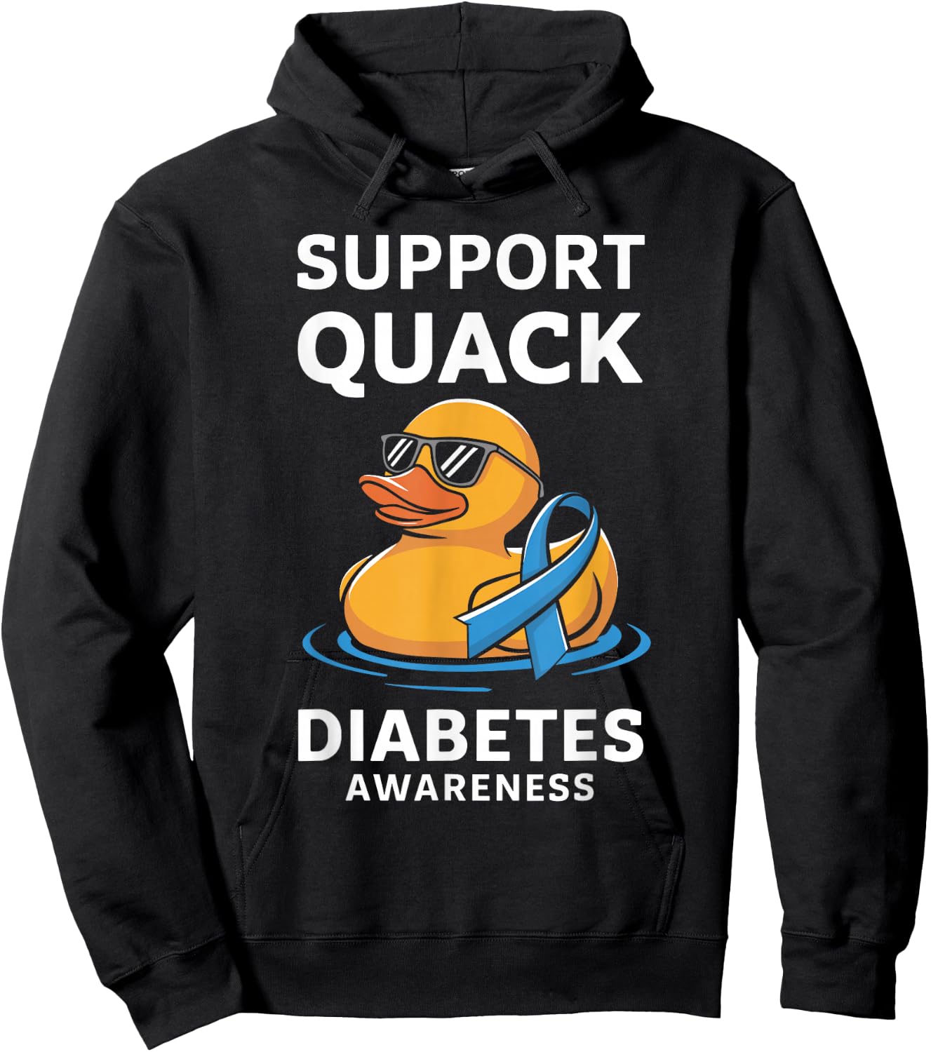 Duck Diabetes Hoodie - Hoodie | Black