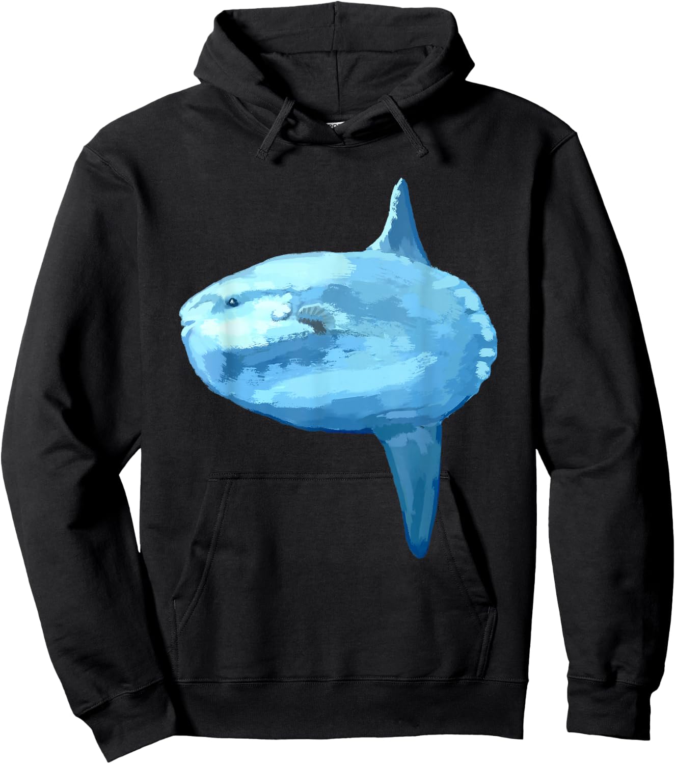 Ocean Sunfish Common Mola T Shirt Hoodie - Hoodie | Black