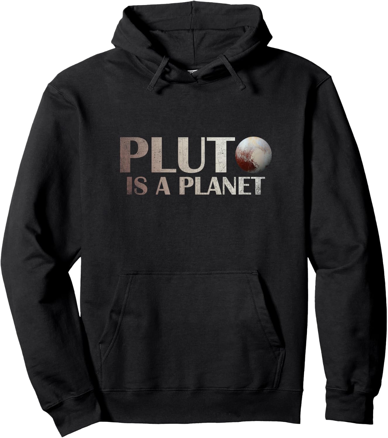 Pluto is a Planet T Shirt Hoodie - Hoodie | Black