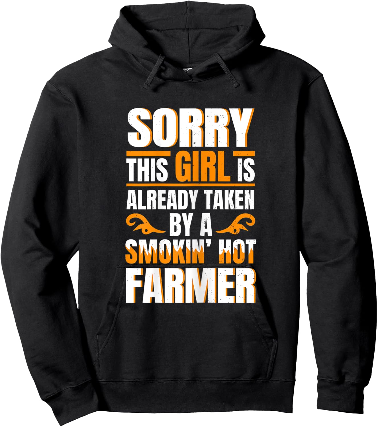 Hot Farmer - Funny Women Cool Girlfriend Farm Hoodie - Hoodie | Black