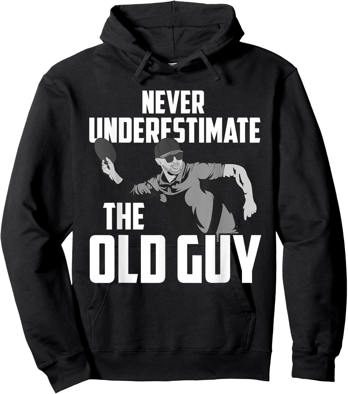 Disc Golf Art Dad Disc Golf Lover Disc Golf Player Hoodie - Hoodie | Black