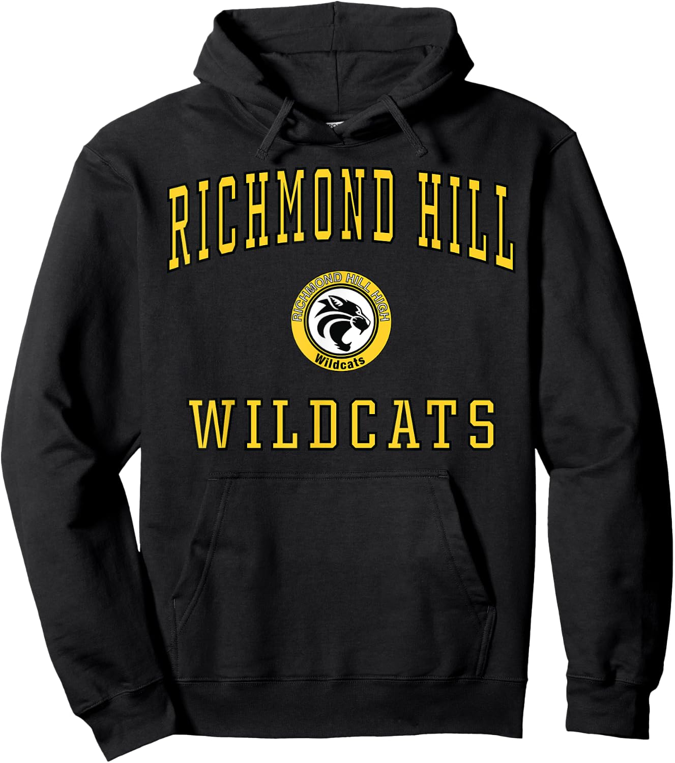 Richmond Hill High School Wildcats C1 Hoodie - Hoodie | Black