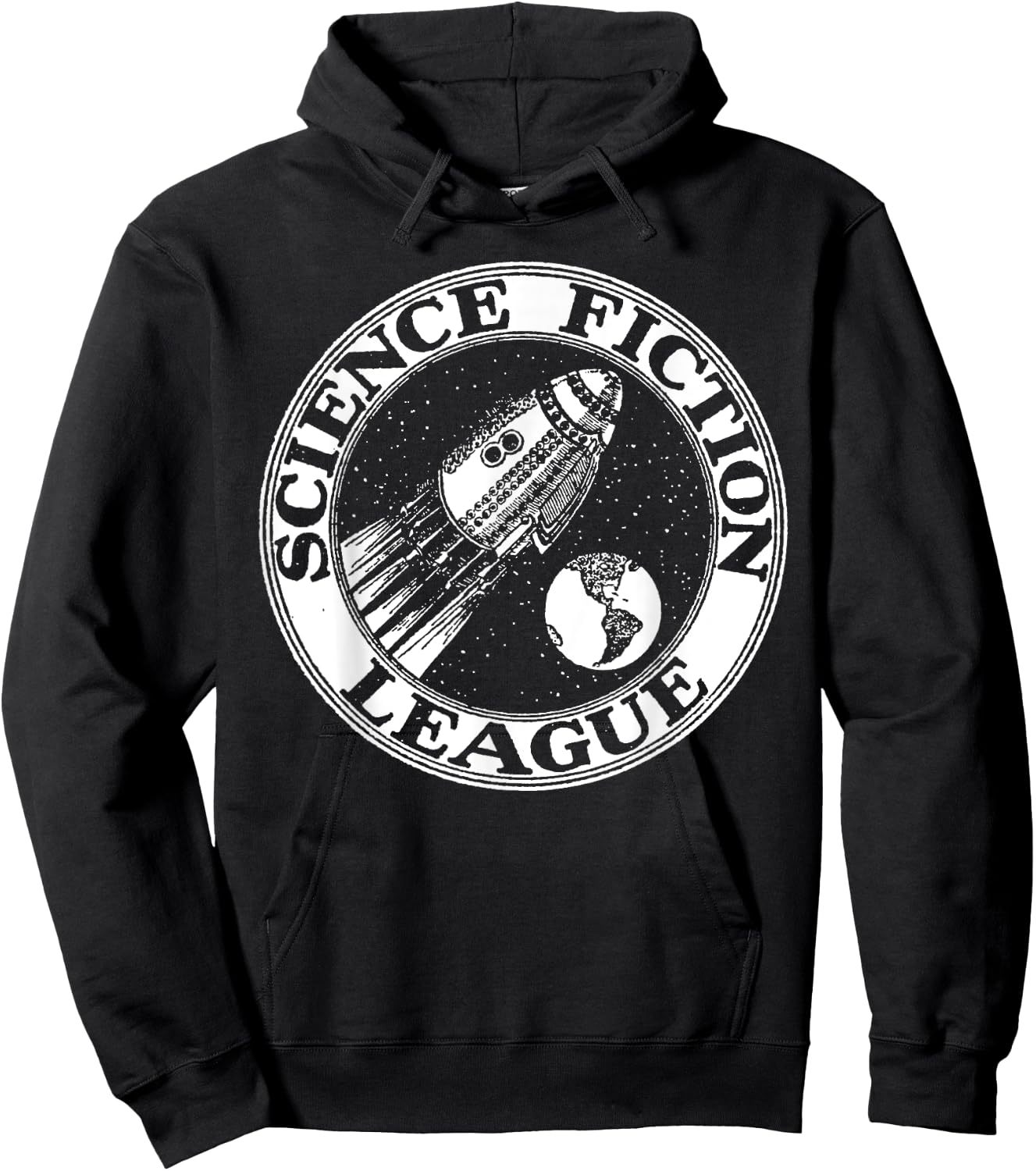 Science Fiction League Shirt 1930s Retro Vintage SciFi Gift Hoodie - Hoodie | Black