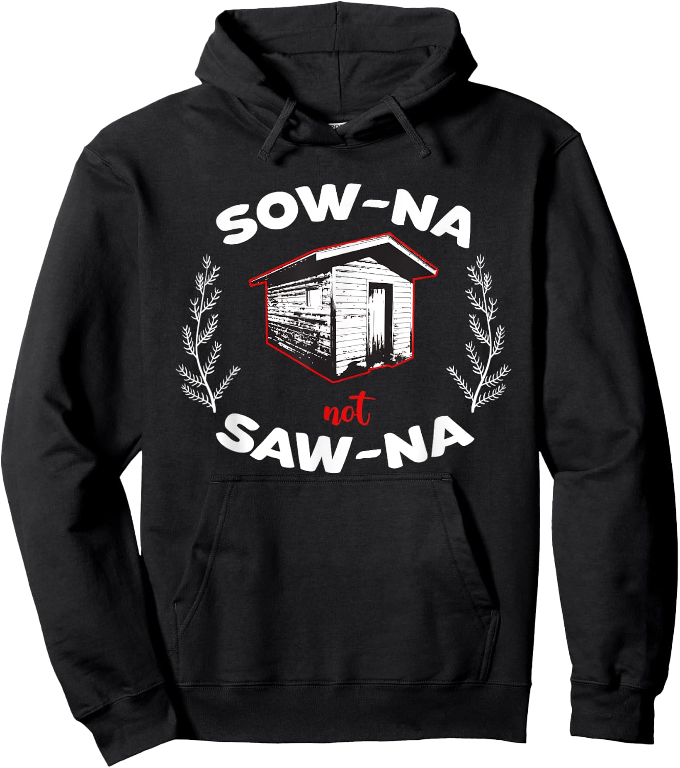 How to Pronounce Sauna Gifts for Yoopers/Finns Hoodie - Hoodie | Black
