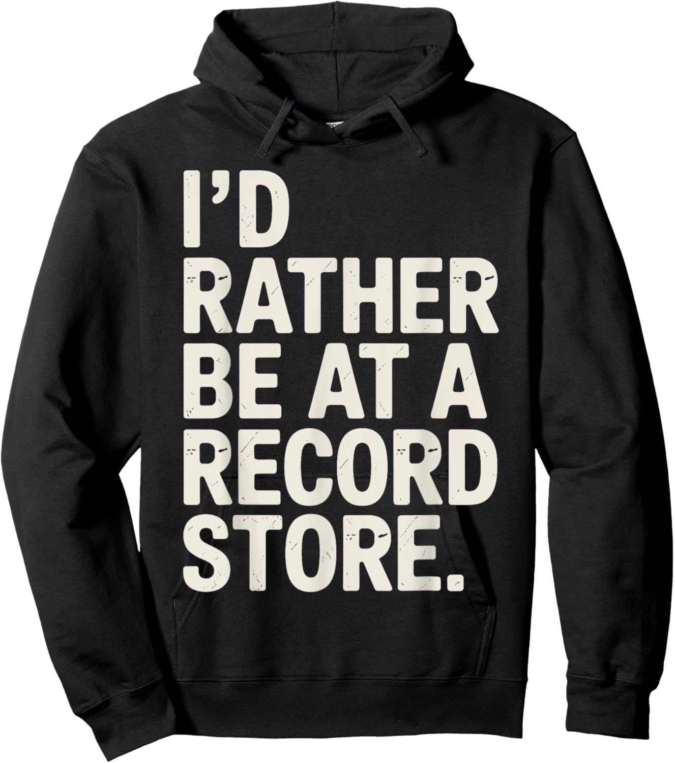 Best Vinyl Art Women Music DJ Vinyl Record Collector Hoodie - Hoodie | Black