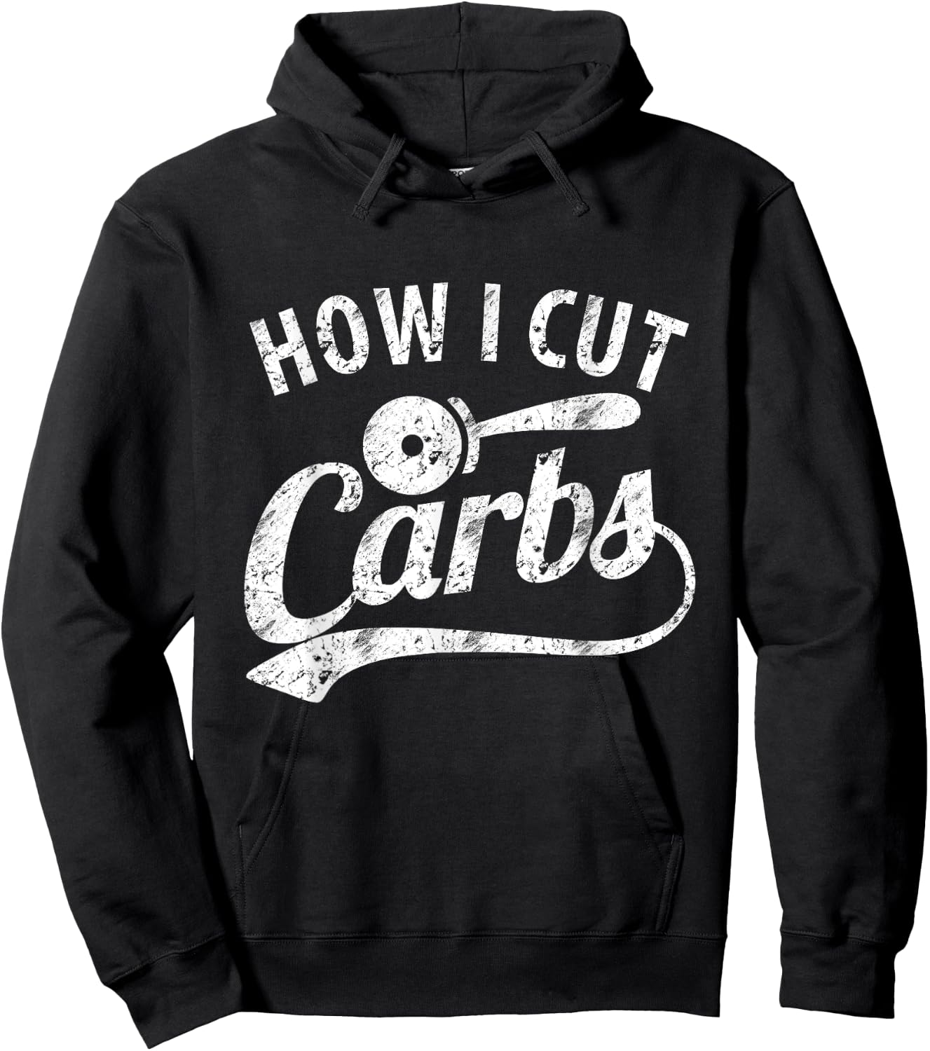 How I cut Carbs Hoodie - Hoodie | Black