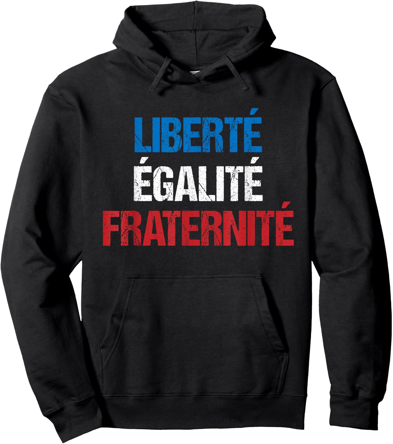 Bastille Day 2020 Liberte Egalite Fraternite Hoodie - Hoodie | Black