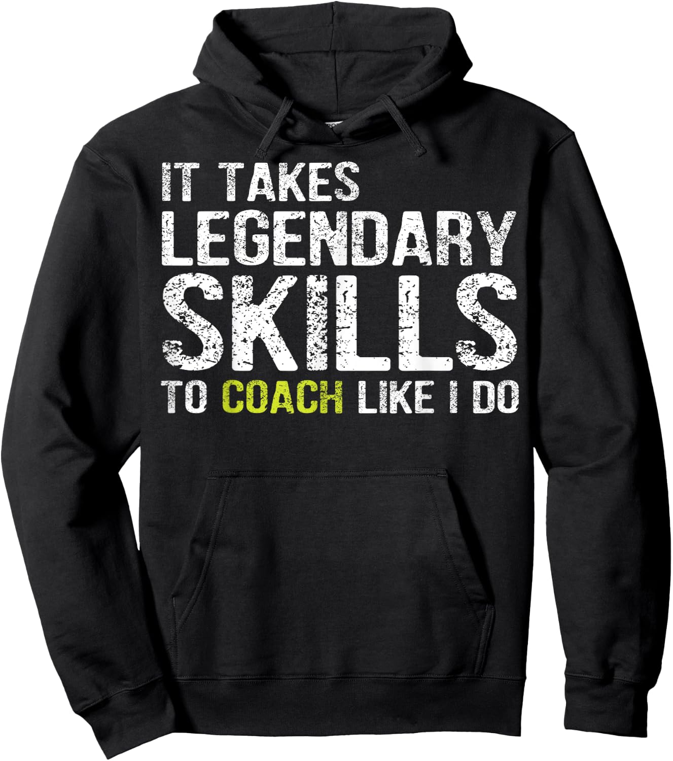 Funny Coaching Shirts , Funny Coach Gifts Hoodie - Hoodie | Black