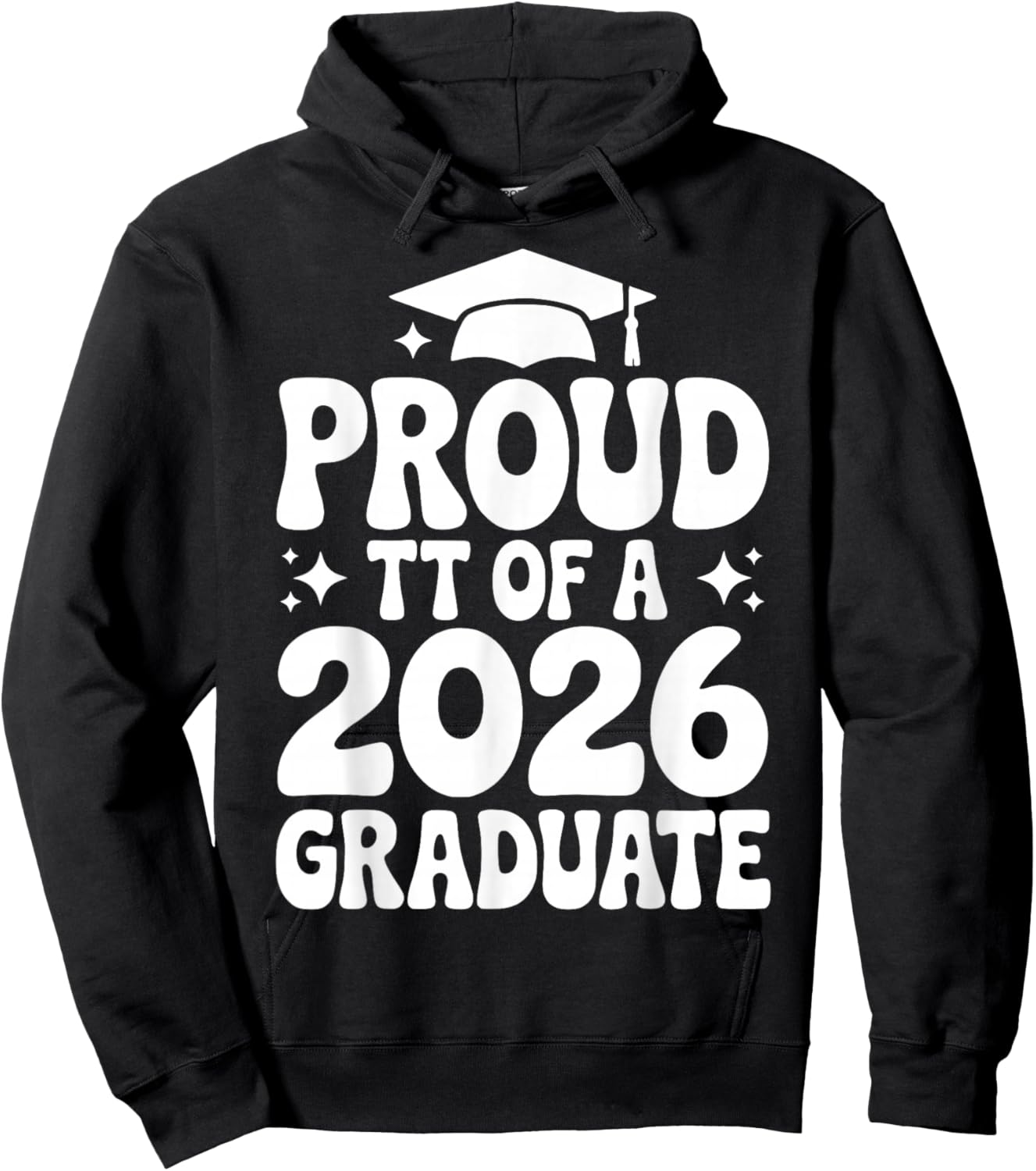 Proud TT of a 2026 Graduate, Auntie, Senior Aunt Hoodie - Hoodie | Black