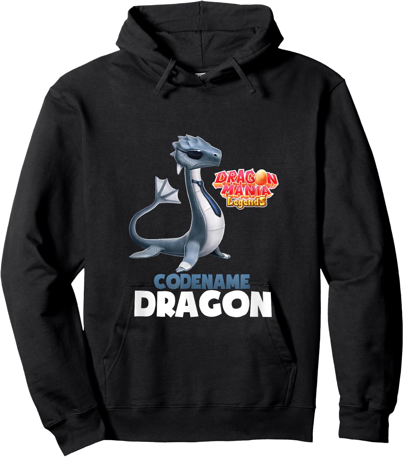 Dragon Mania Legends "Dragon Code Name" Hoodie - Hoodie | Black