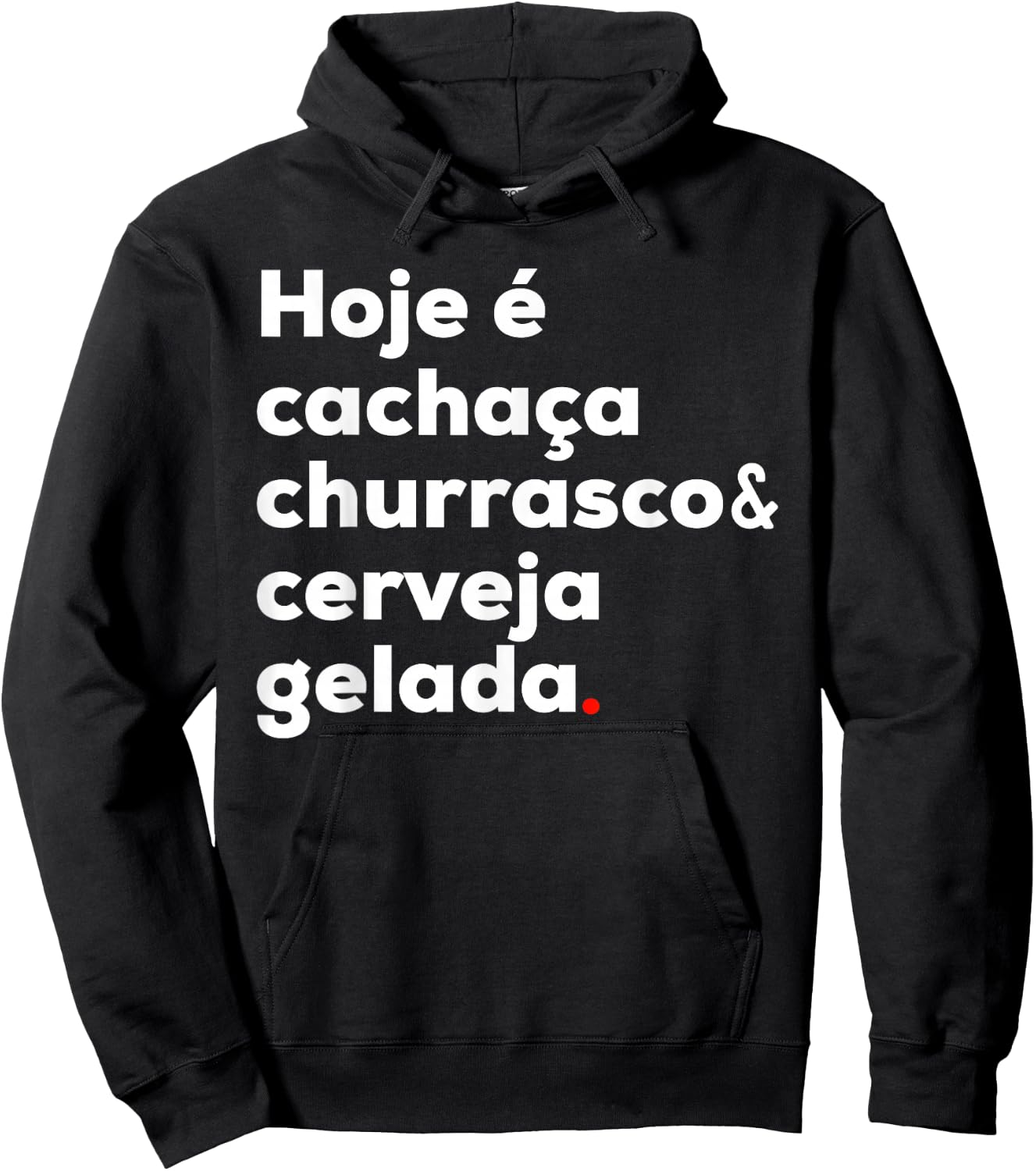 Cachaca Churrasco Cerveja Brazil Brazil Brazilian Hoodie - Hoodie | Black