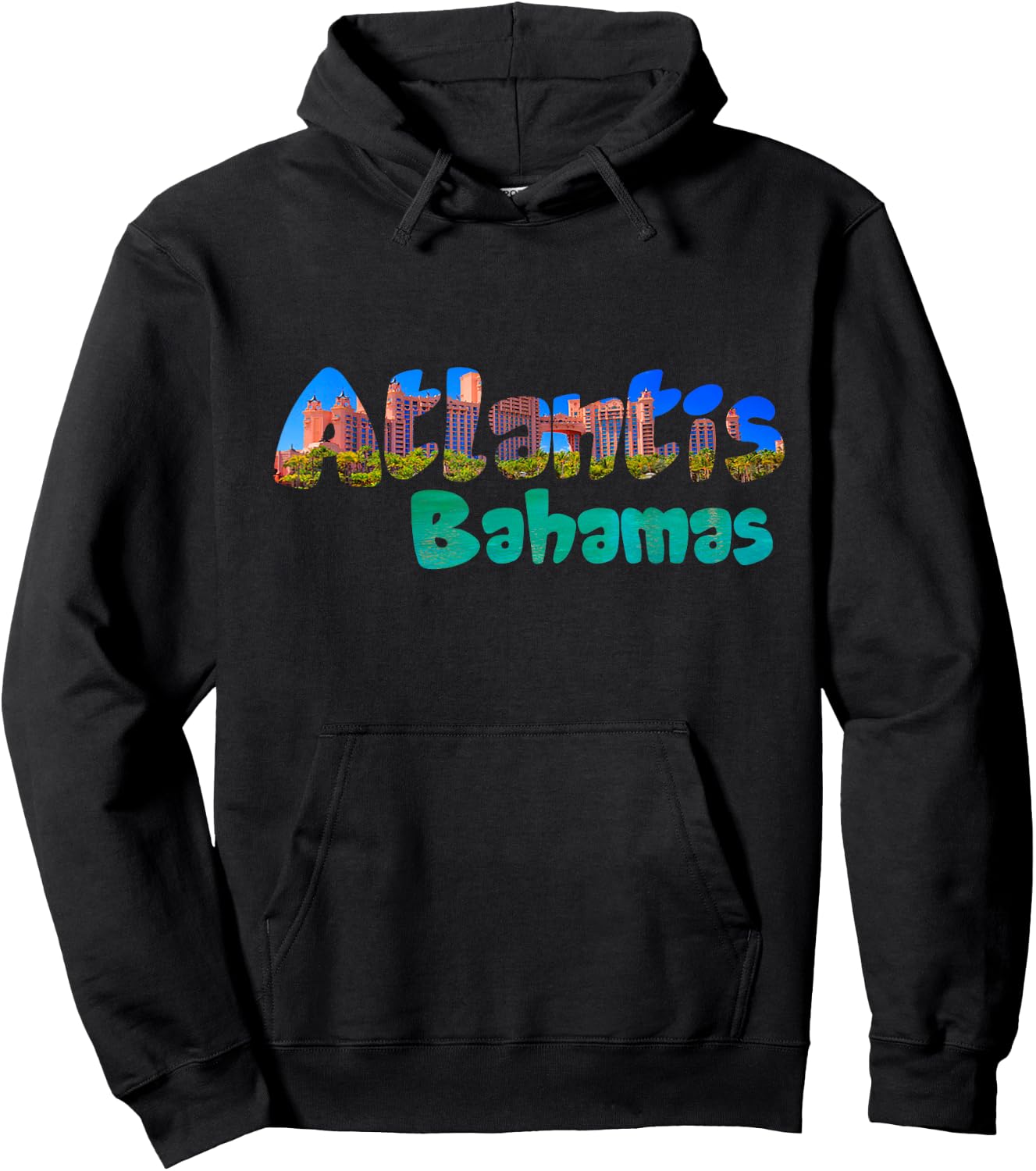 Atlantis Bahamas . Hoodie - Hoodie | Black
