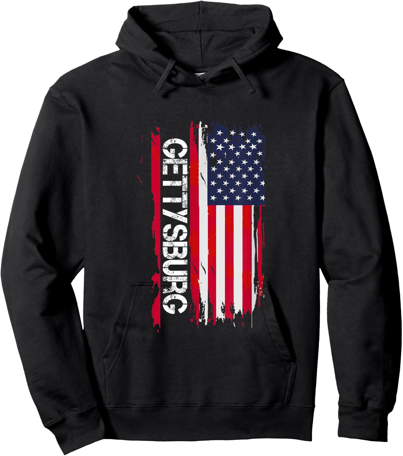 Gettysburg PA Hoodie - Hoodie | Black