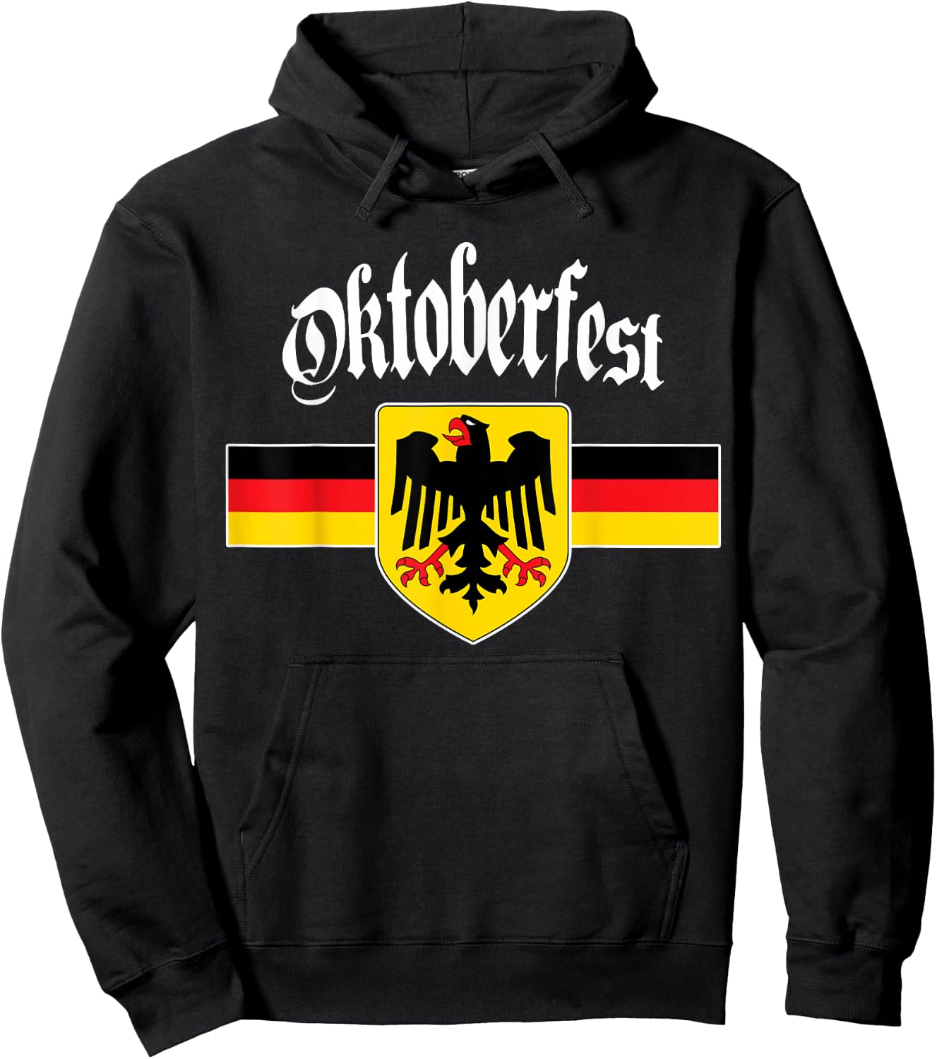 Oktoberfest German Coat of Arms Hoodie - Hoodie | Black
