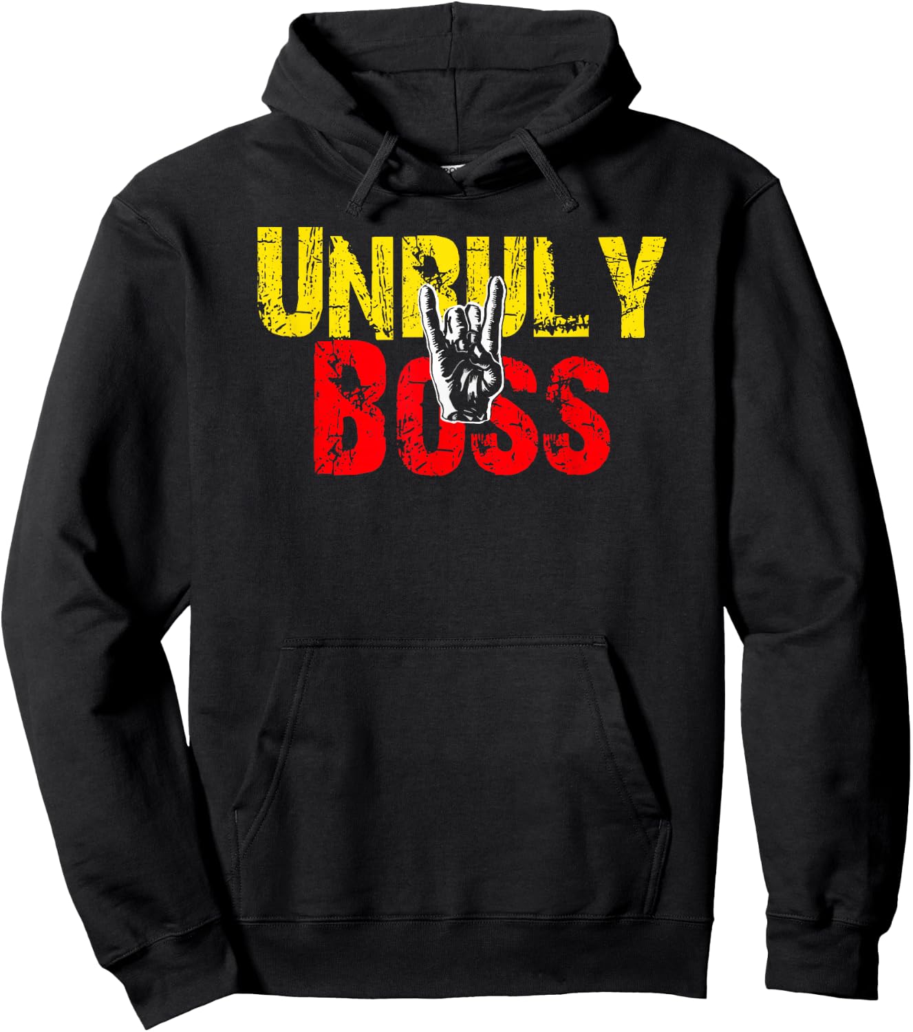Unruly Boss Jamaica! Jamaican Dancehall Fan Hoodie - Hoodie | Black
