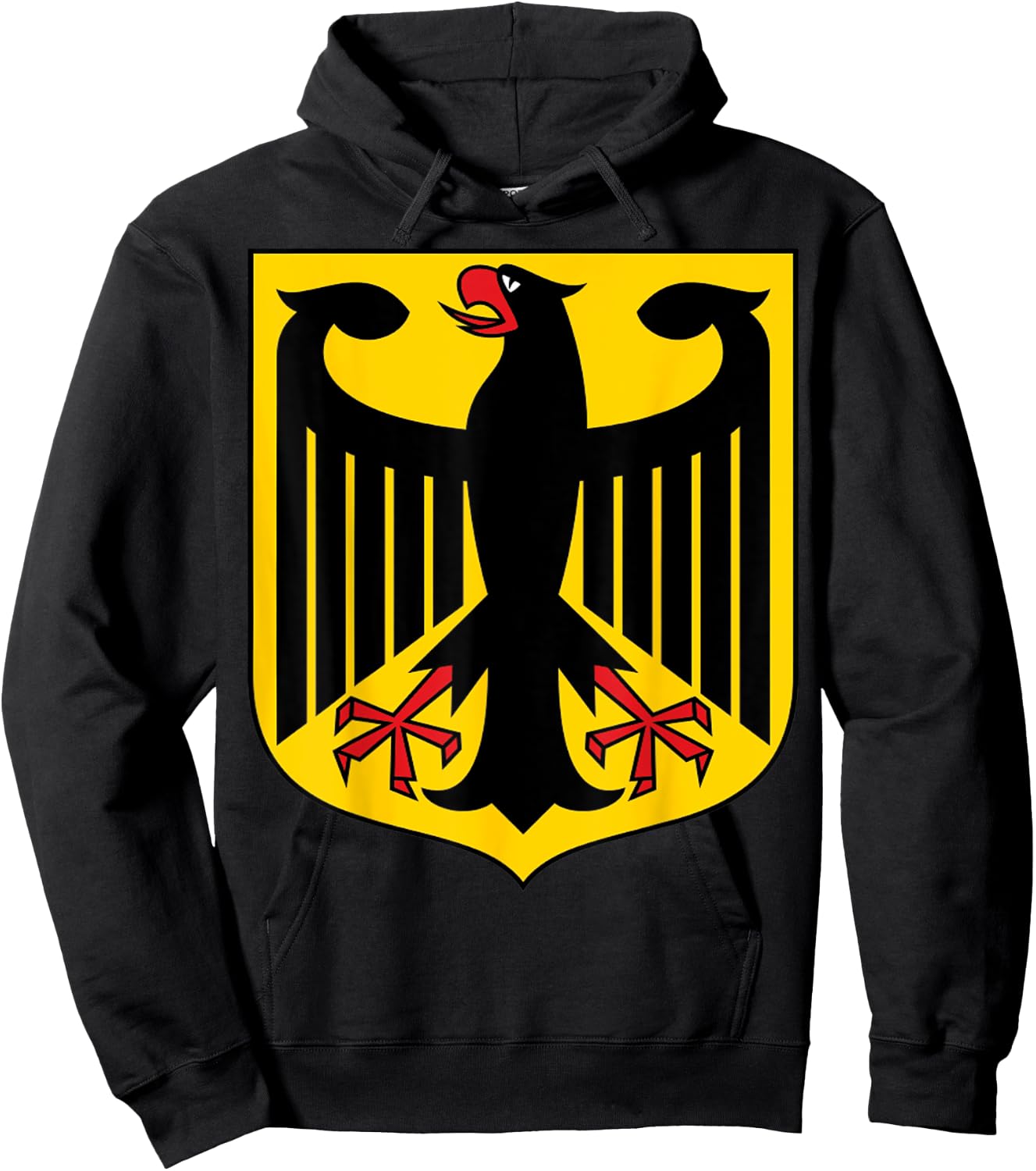 Deutschland Eagle Emblem of Germany Hoodie - Hoodie | Black
