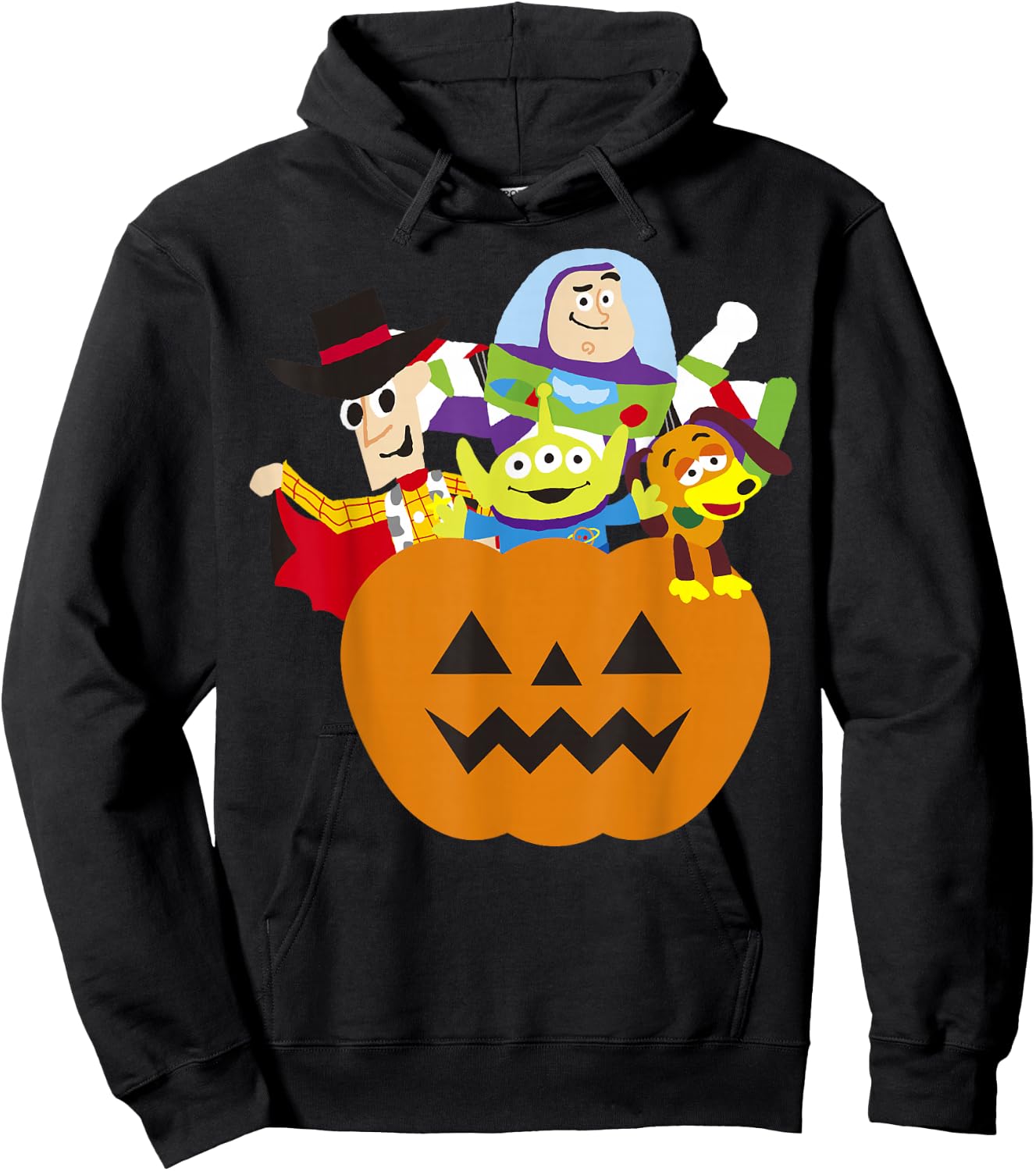 Disney Pixar Toy Story Halloween Pumpkin Hoodie - Hoodie | Black
