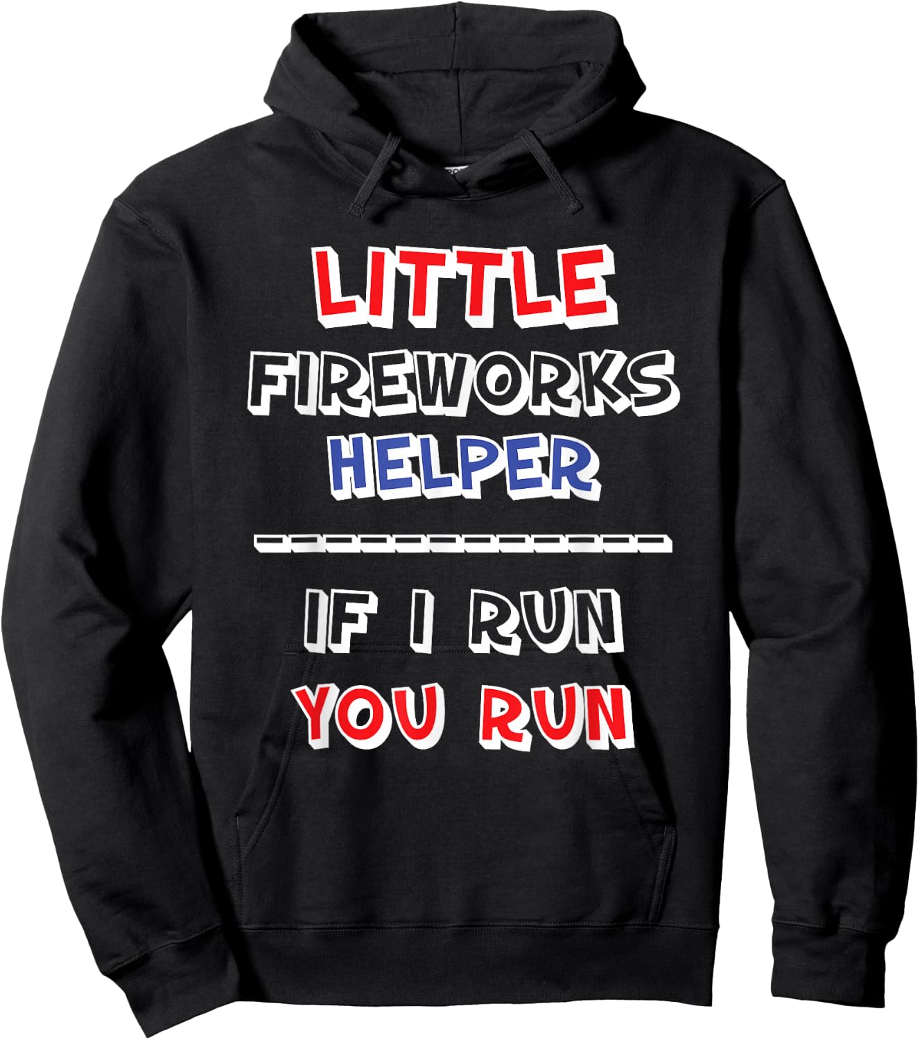 Little Fireworks Helper Expert Hoodie - Hoodie | Black