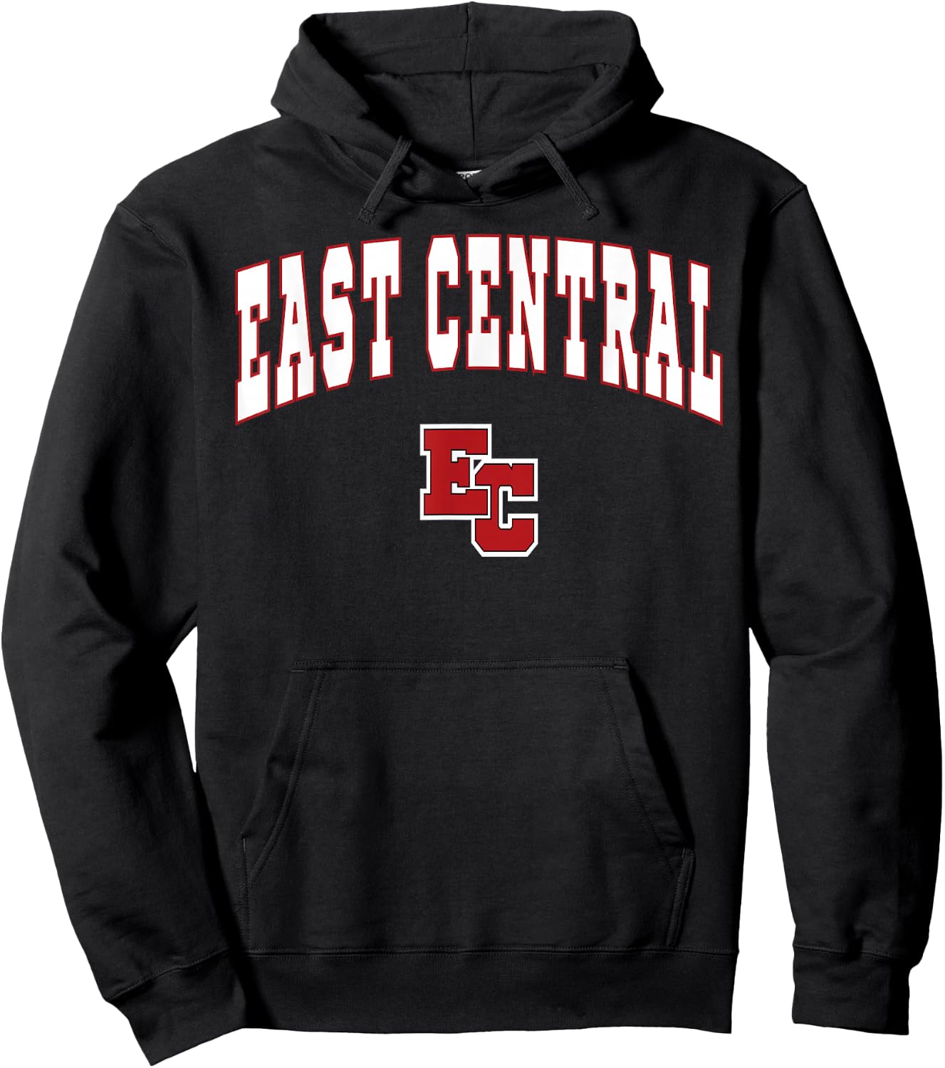 East Central High School Trojans Hoodie - Hoodie | Black